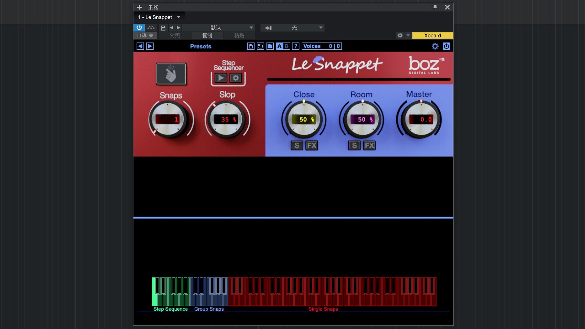 Boz Digital Labs Le Snappet for  Mac(现代电鼓音源)
