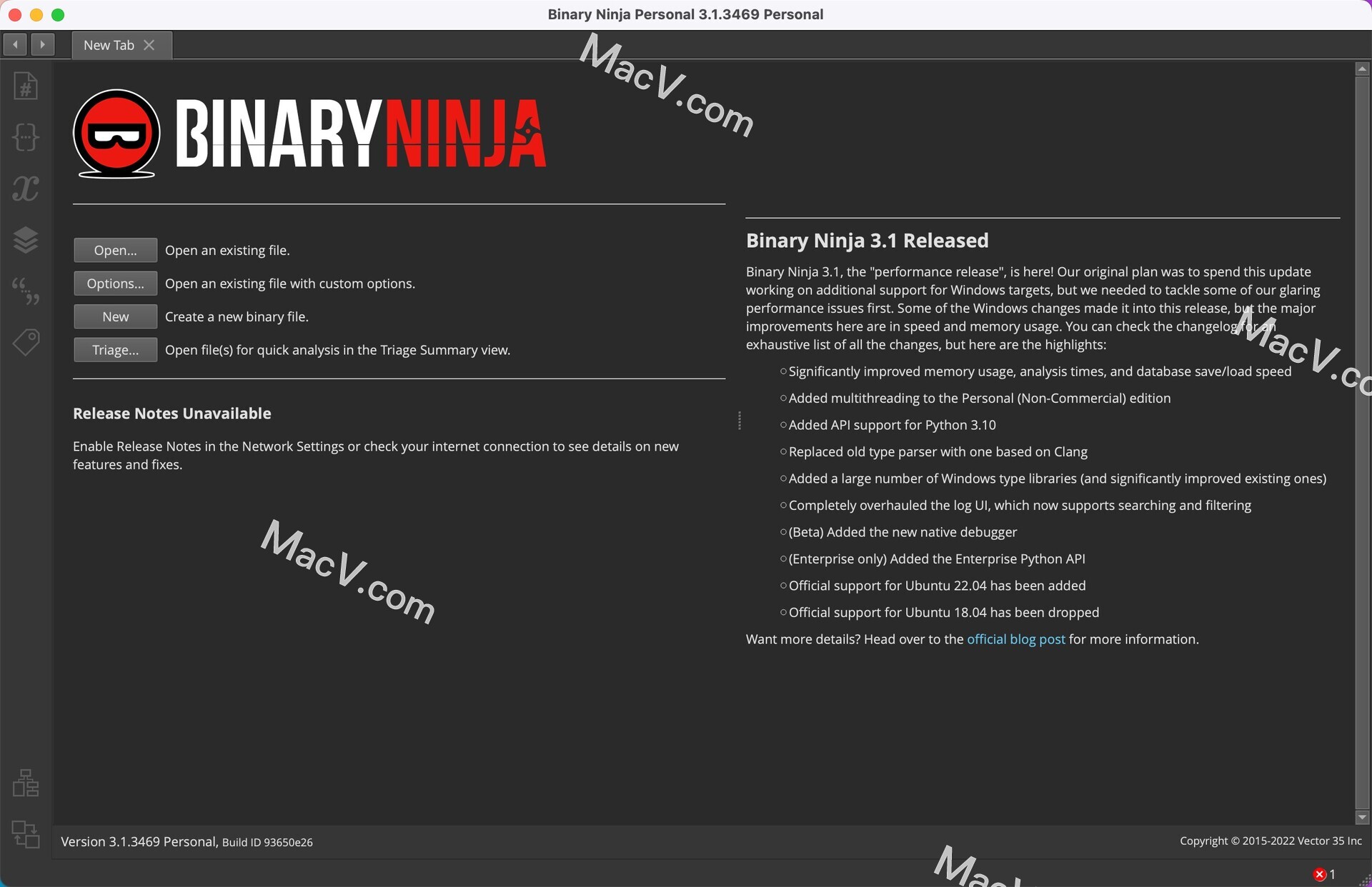 binary ninja Mac破解版下载-Vector 35 Binary Ninja for Mac(二进制分析平台逆向编译器) 