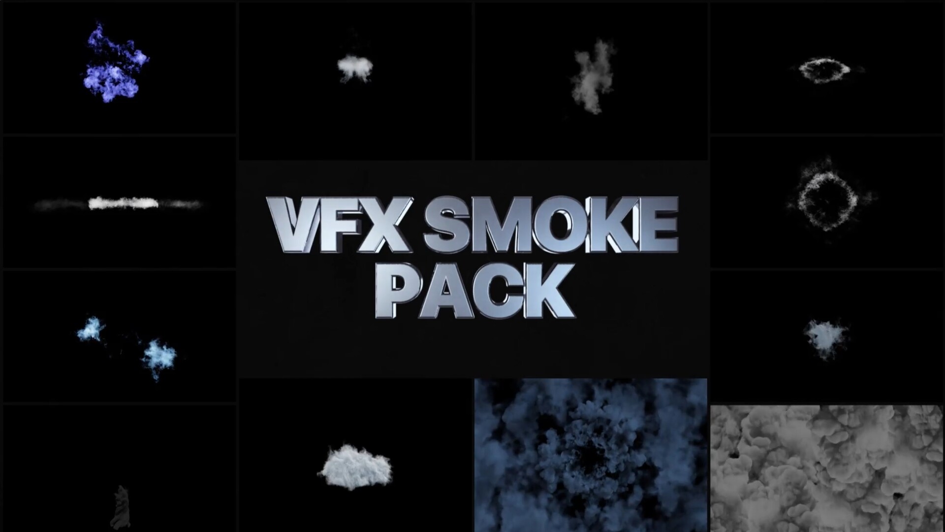 FCPX插件:彩色烟雾动画插件VFX Smoke Pack