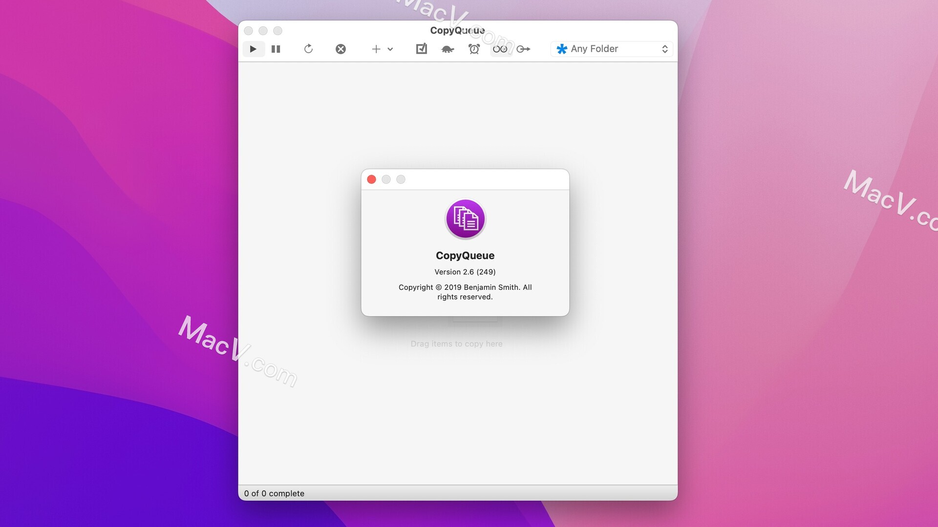 CopyQueue破解版-CopyQueue for Mac(管理文件传输工具)下载