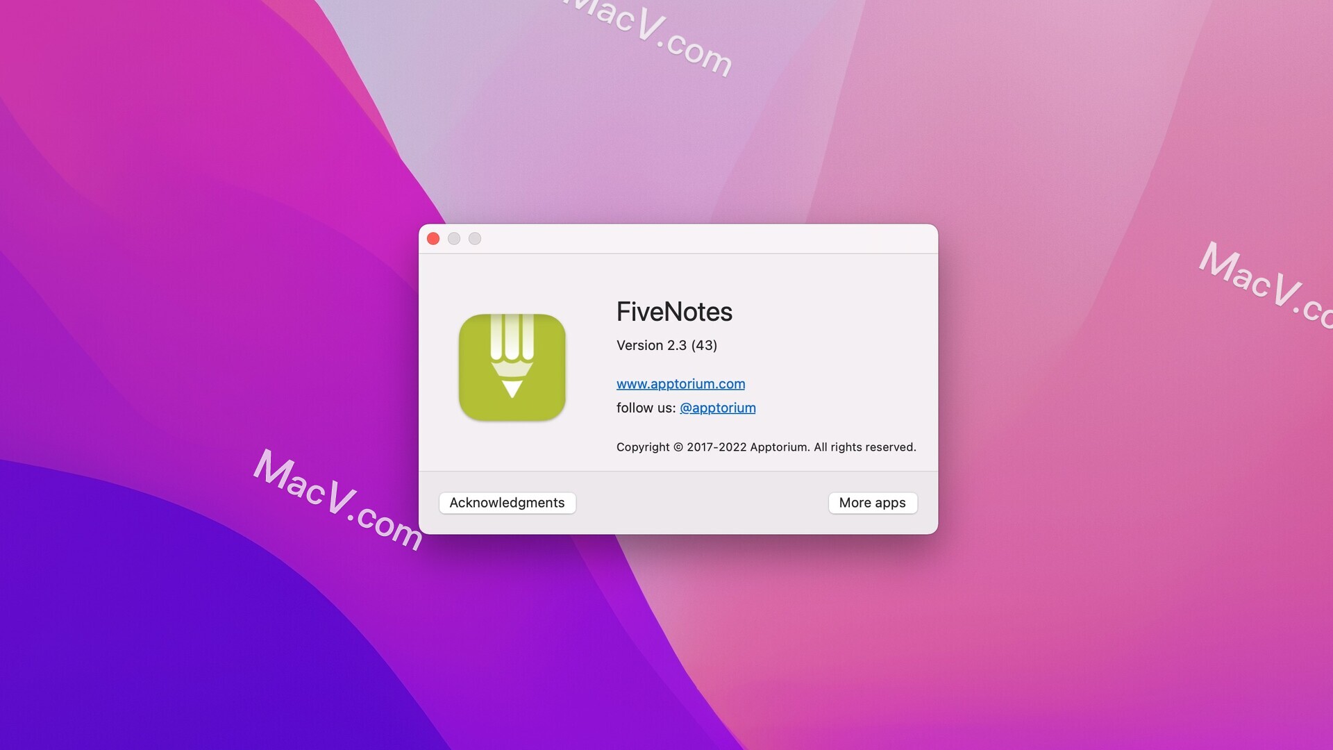 fivenotes mac破解版下载-FiveNotes for mac(菜单栏速记软件)