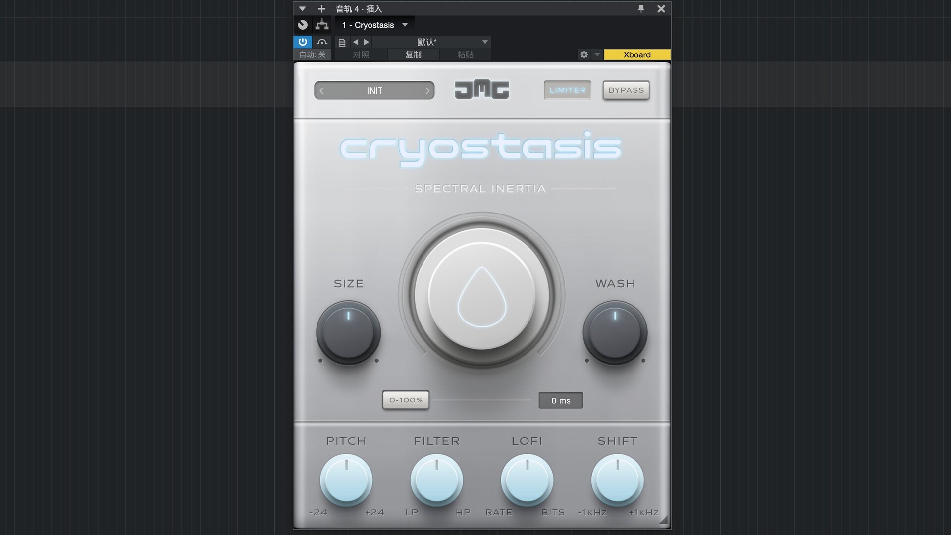 JMG Sound Cryostasis for Mac(频谱惯性效应插件) 