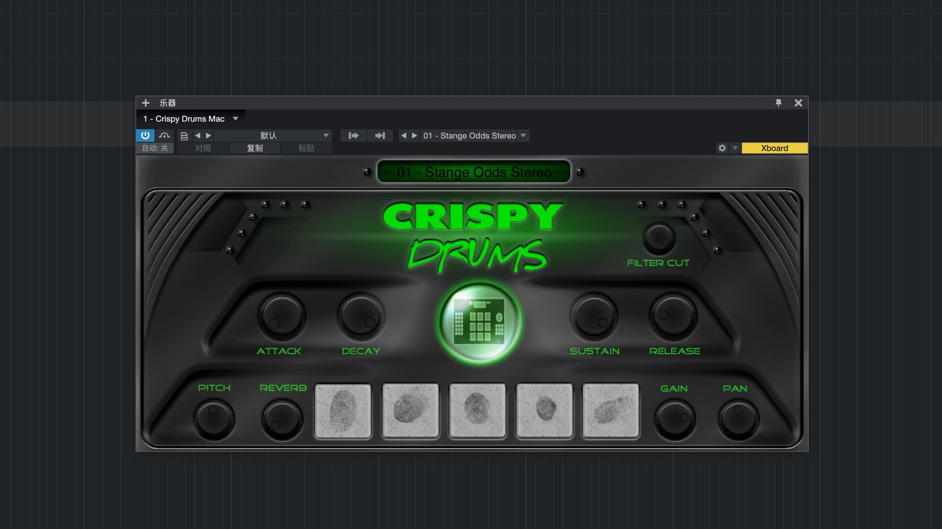 Modern Producers Crispy Drums VST for Mac(虚拟鼓声乐器) 