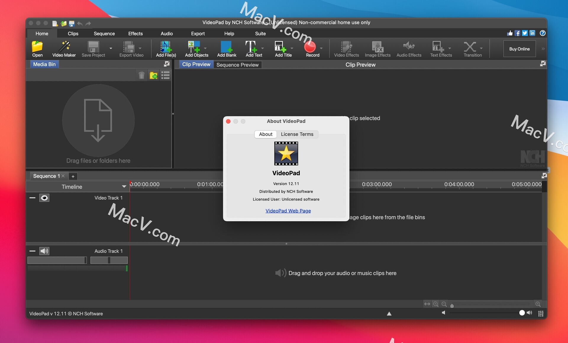 VideoPad Mac破解版下载-VideoPad Video Editor for Mac(强大的视频编辑工具)