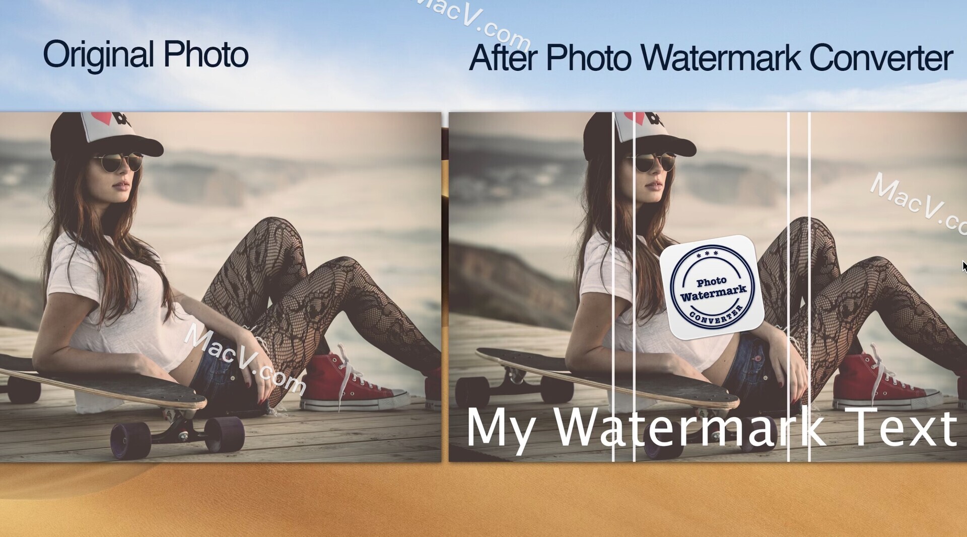 水印转换器Photo Watermark Converter下载-Photo Watermark Converter for Mac(照片水印转换器) 