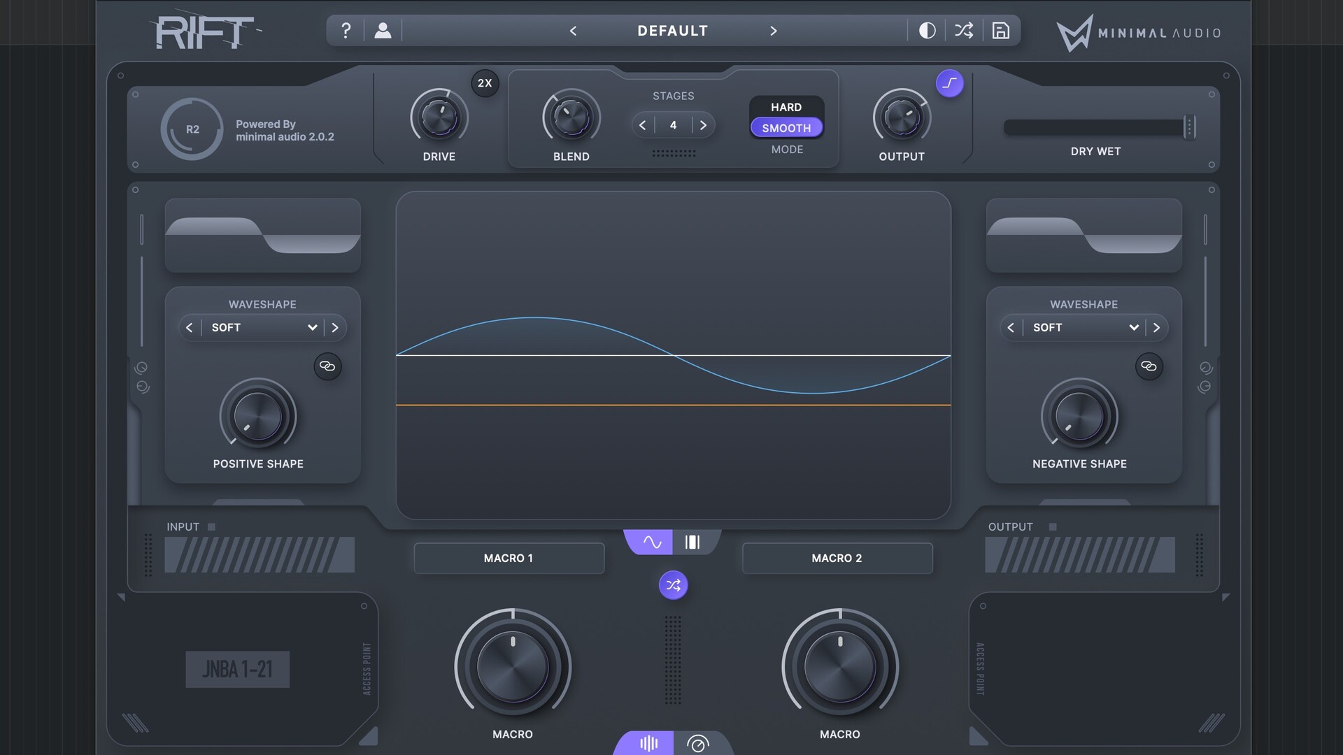 Minimal Audio Rift for Mac(创意多效果插件) 