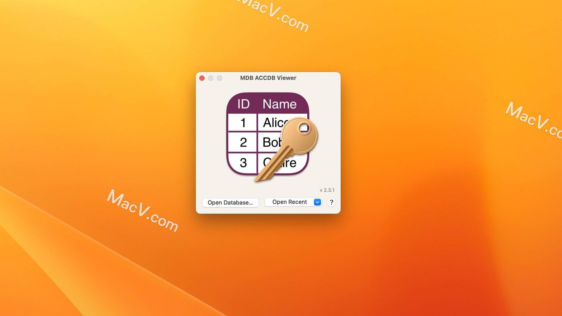 MDB ACCDB Viewer Mac破解版-MDB ACCDB Viewer for Mac(MDB文件编辑软件) 下载
