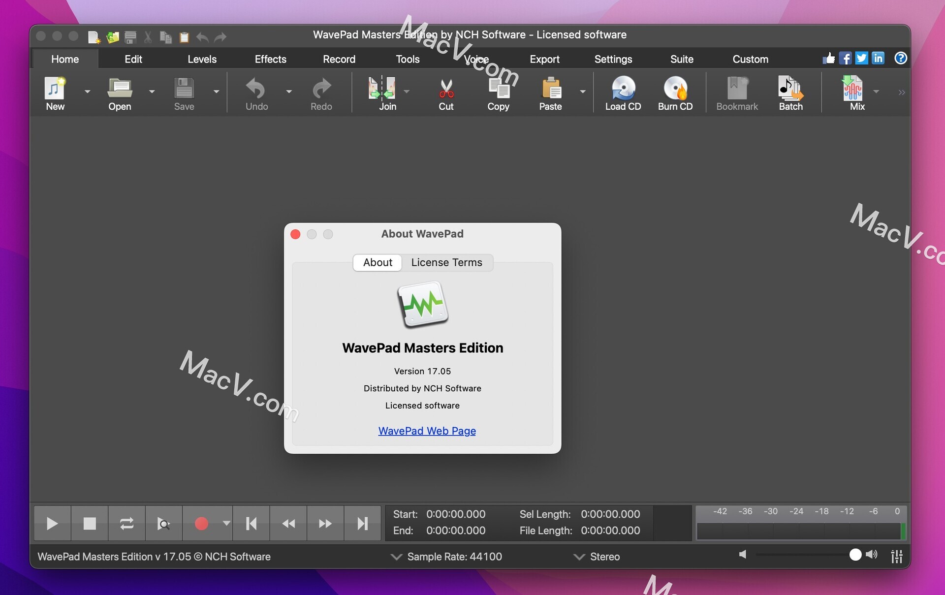 WavePad Mac破解版下载-NCH WavePad for Mac(mac音频编辑软件) 