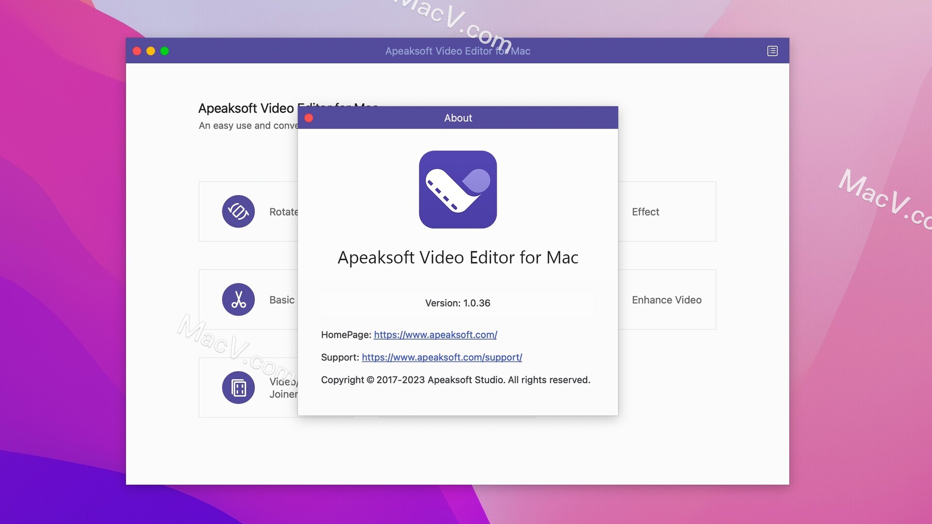 apeaksoft video editor mac破解版下载-Apeaksoft Video Editor for Mac(视频编辑处理器) 