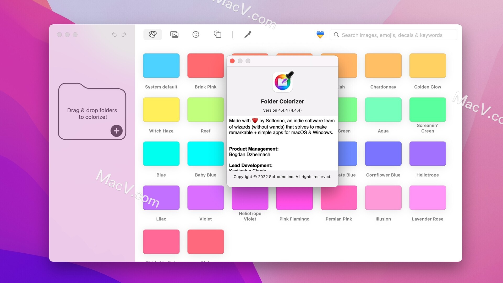 Folder Colorizer破解版-Folder Colorizer for mac(个性文件夹设置软件)- MacV