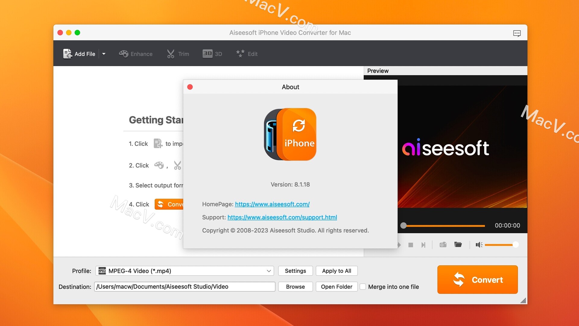 Aiseesoft iPhone Video Converter Mac下载-Aiseesoft iPhone Video Converter for Mac(专业视频转换器) 