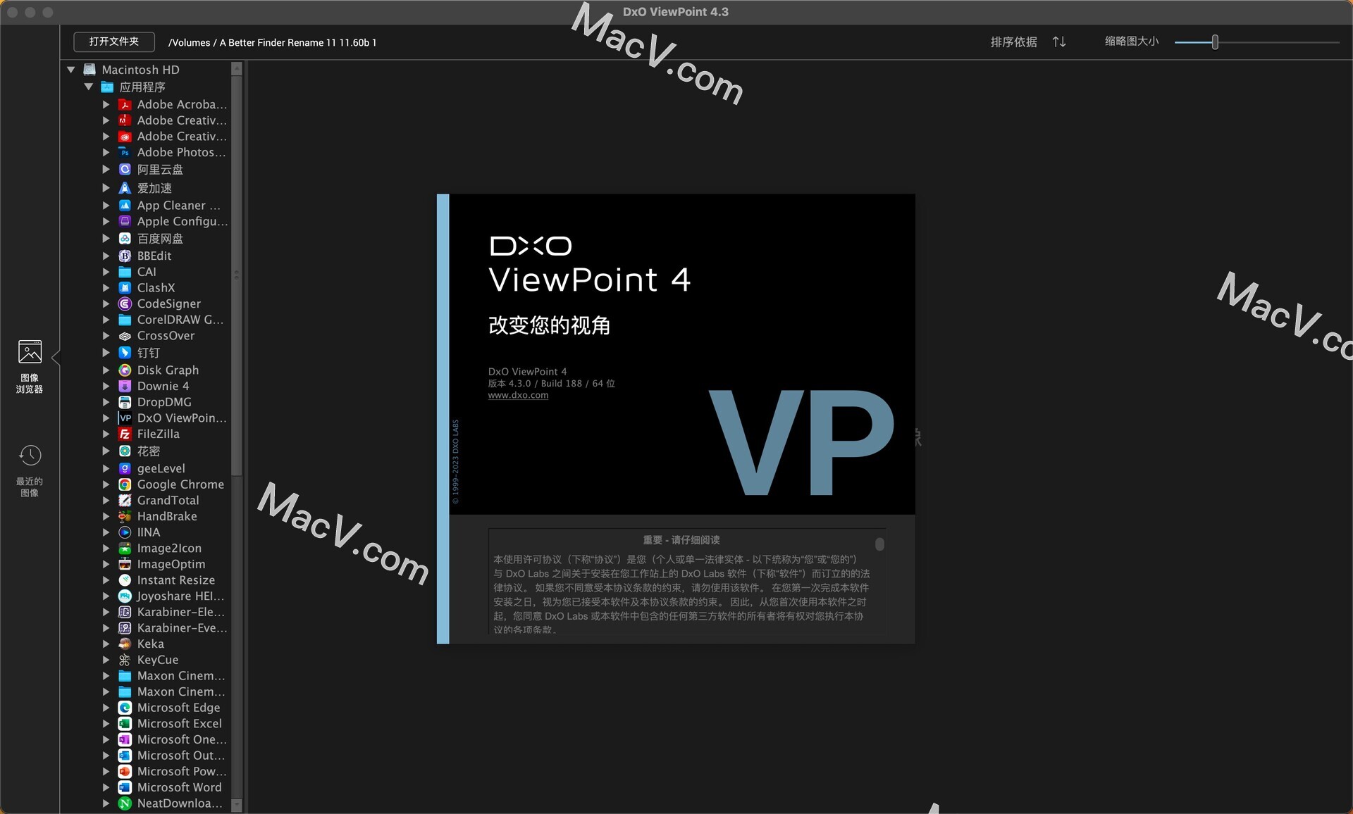 download the last version for mac DxO ViewPoint 4.10.0.250