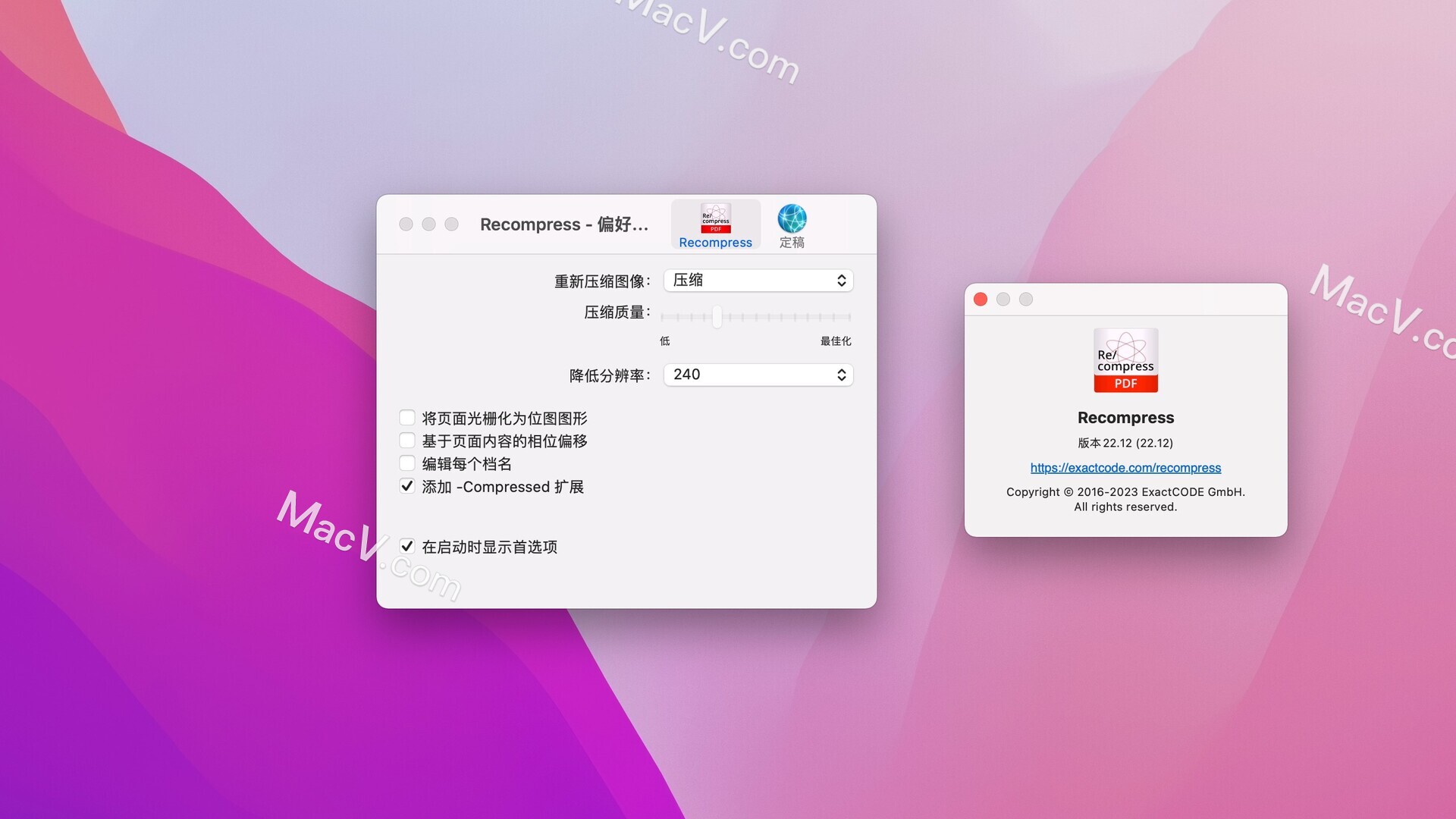 recompress mac破解版下载-Recompress for Mac(PDF优化压缩工具) 