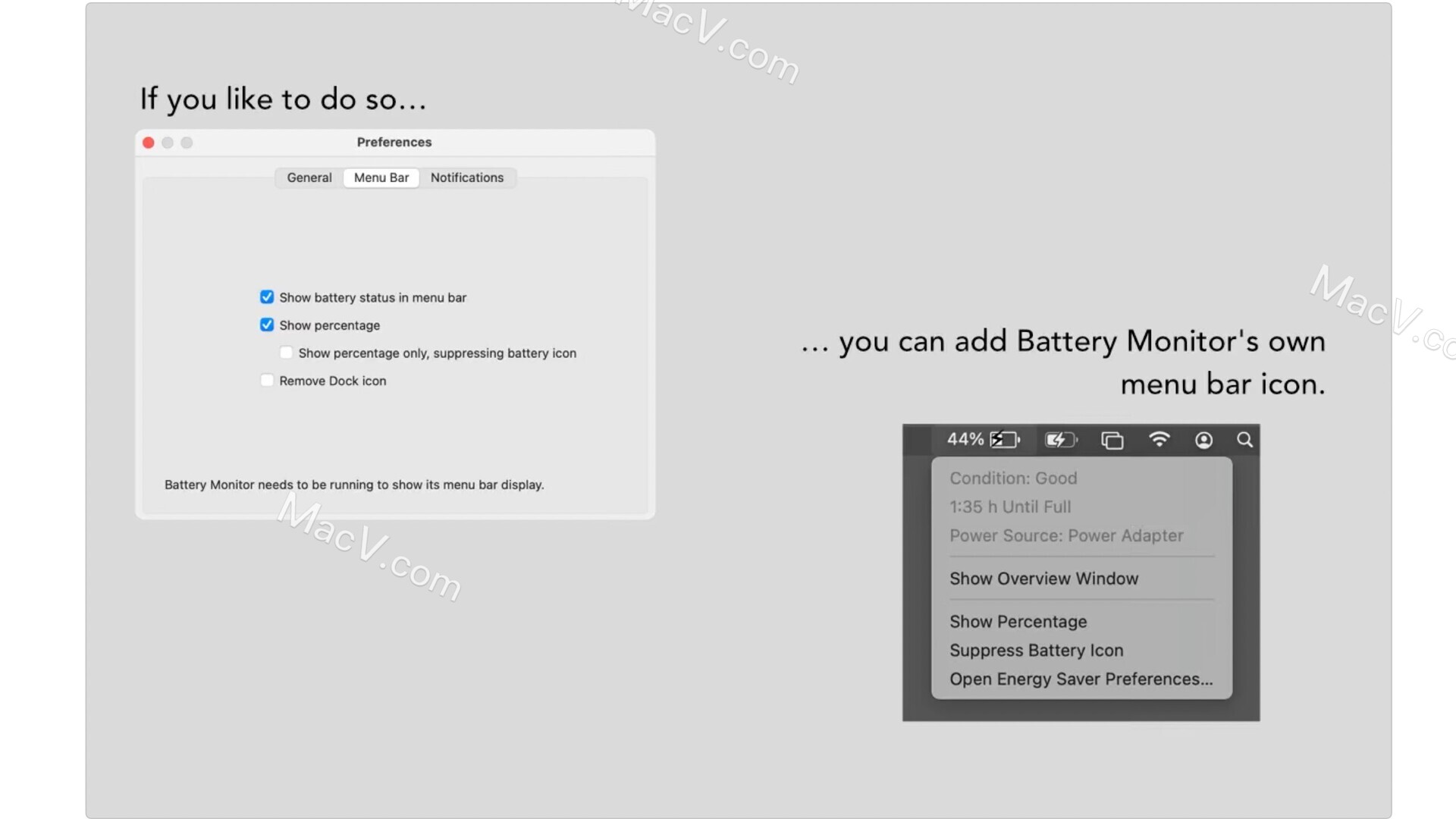 Battery Monitor破解版下载-Battery Monitor for Mac(苹果笔记本电池管理工具)