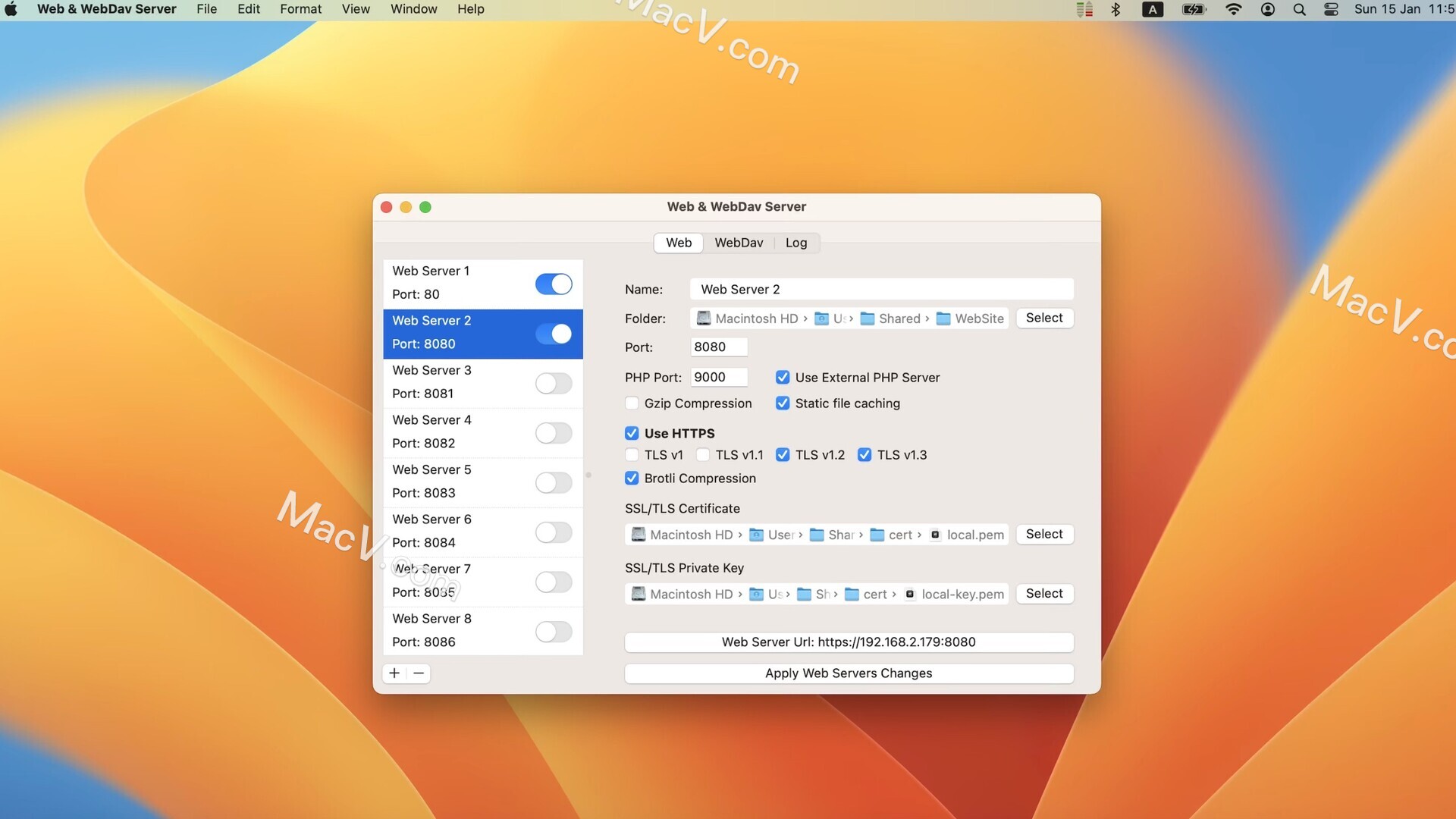 Web & WebDav Server下载-Web & WebDav Server for mac(创建Web 服务器)