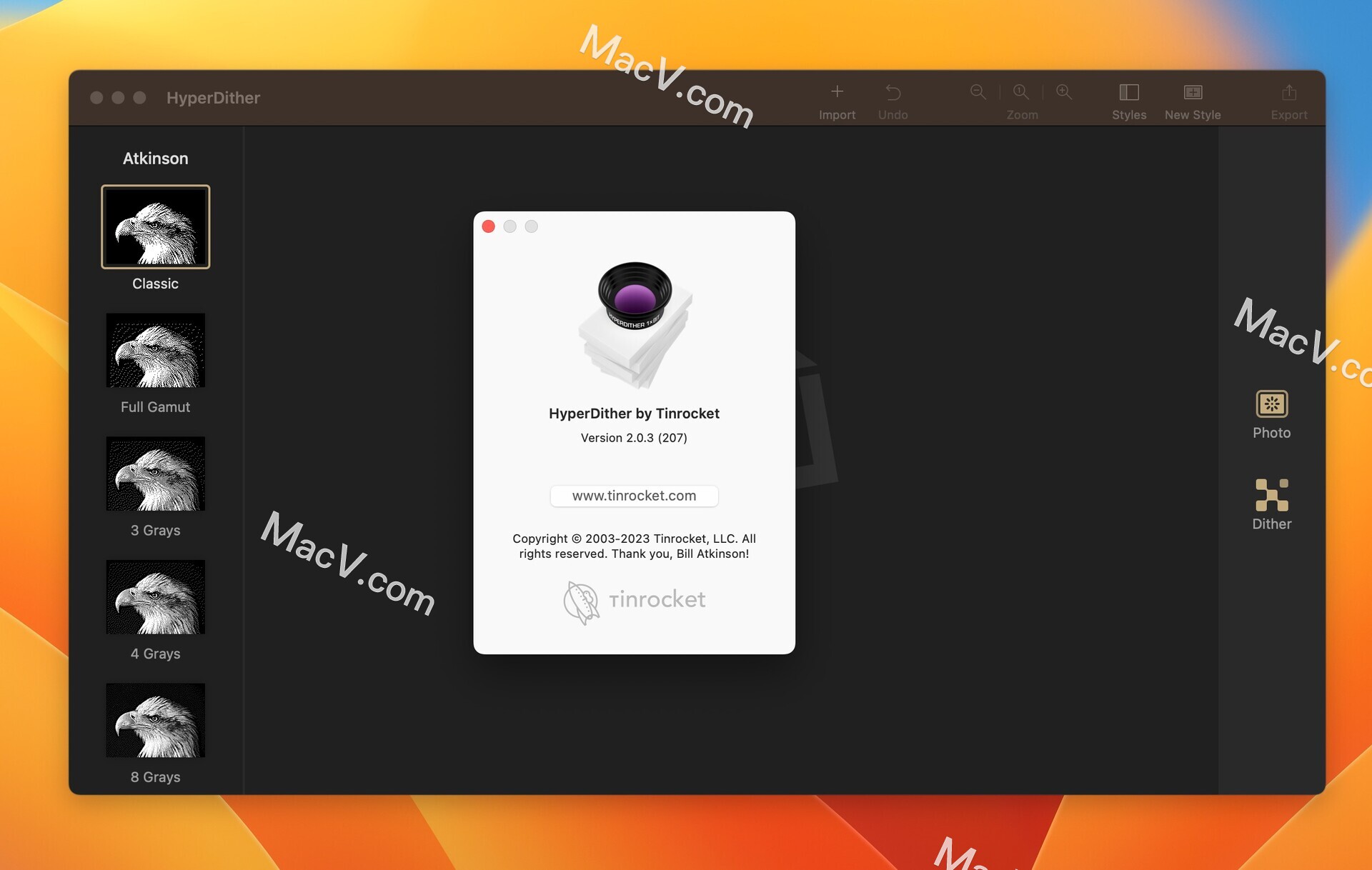 HyperDither破解版-HyperDither for Mac(黑白照片制作工具) 下载