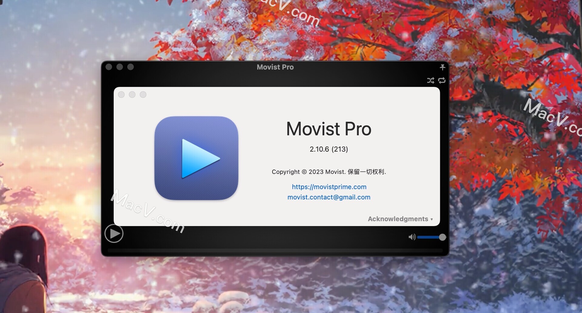 Movist Pro mac破解版下载-Movist Pro for mac(mac高清视频播放器)