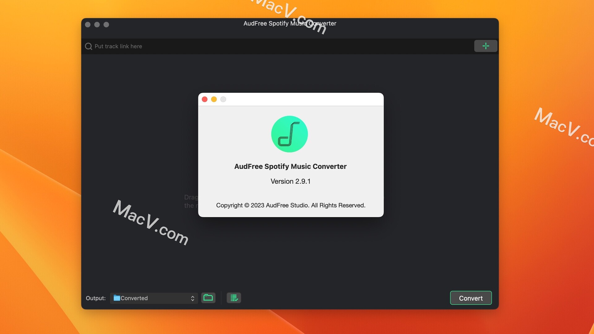 AudFree Spotify Music Converter下载-AudFree Spotify Music Converter for mac(Spotify音乐转换器) 