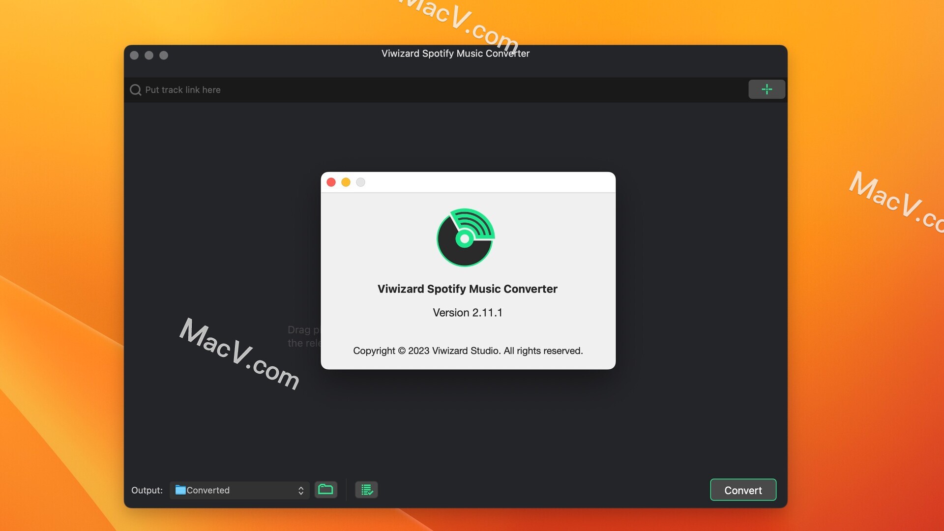 Viwizard Spotify Music Converter下载-Viwizard Spotify Music Converter for Mac(Spotify音乐转换器)