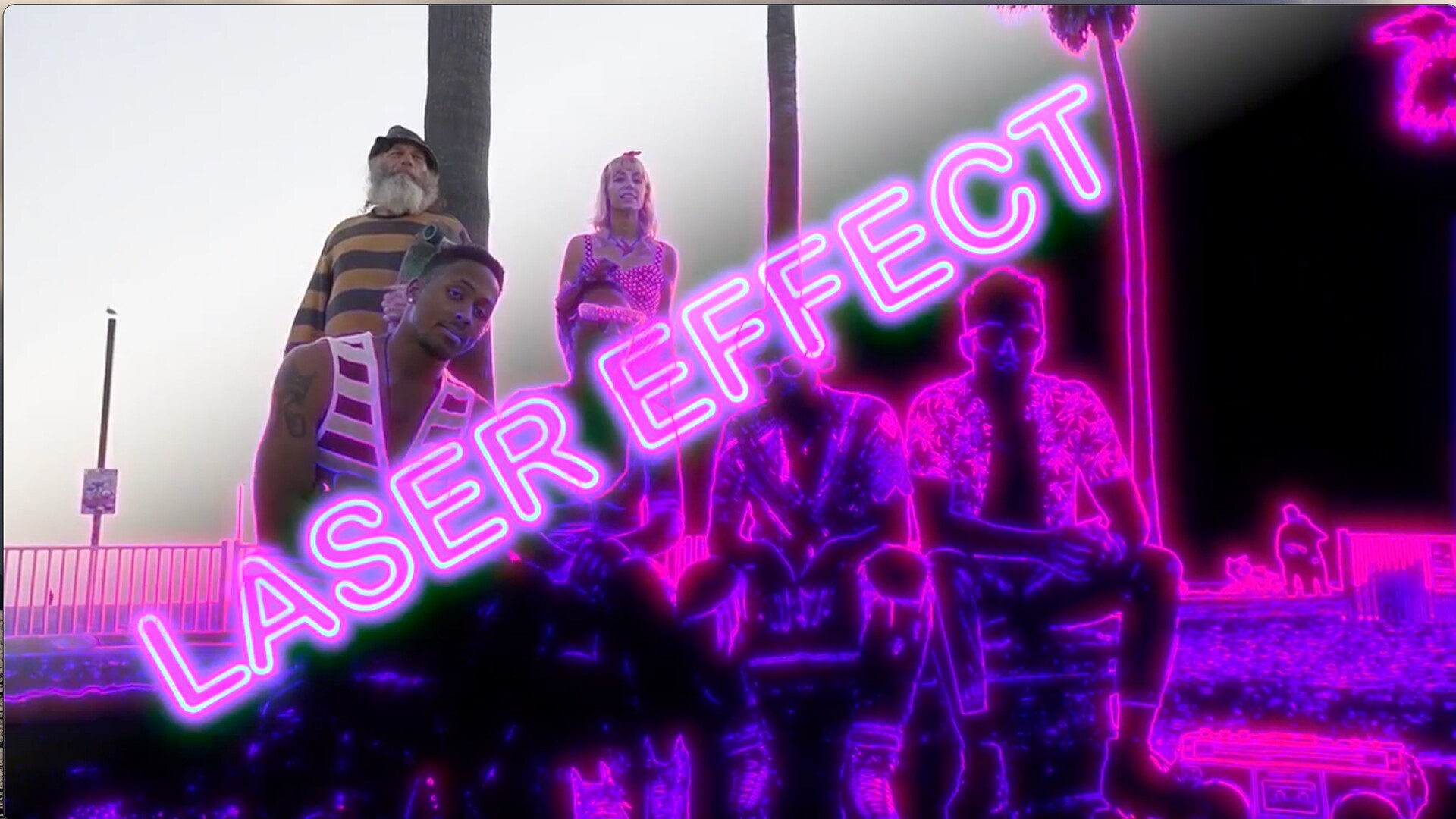 fcpx插件Laser Effect(FCPX激光效应动画)
