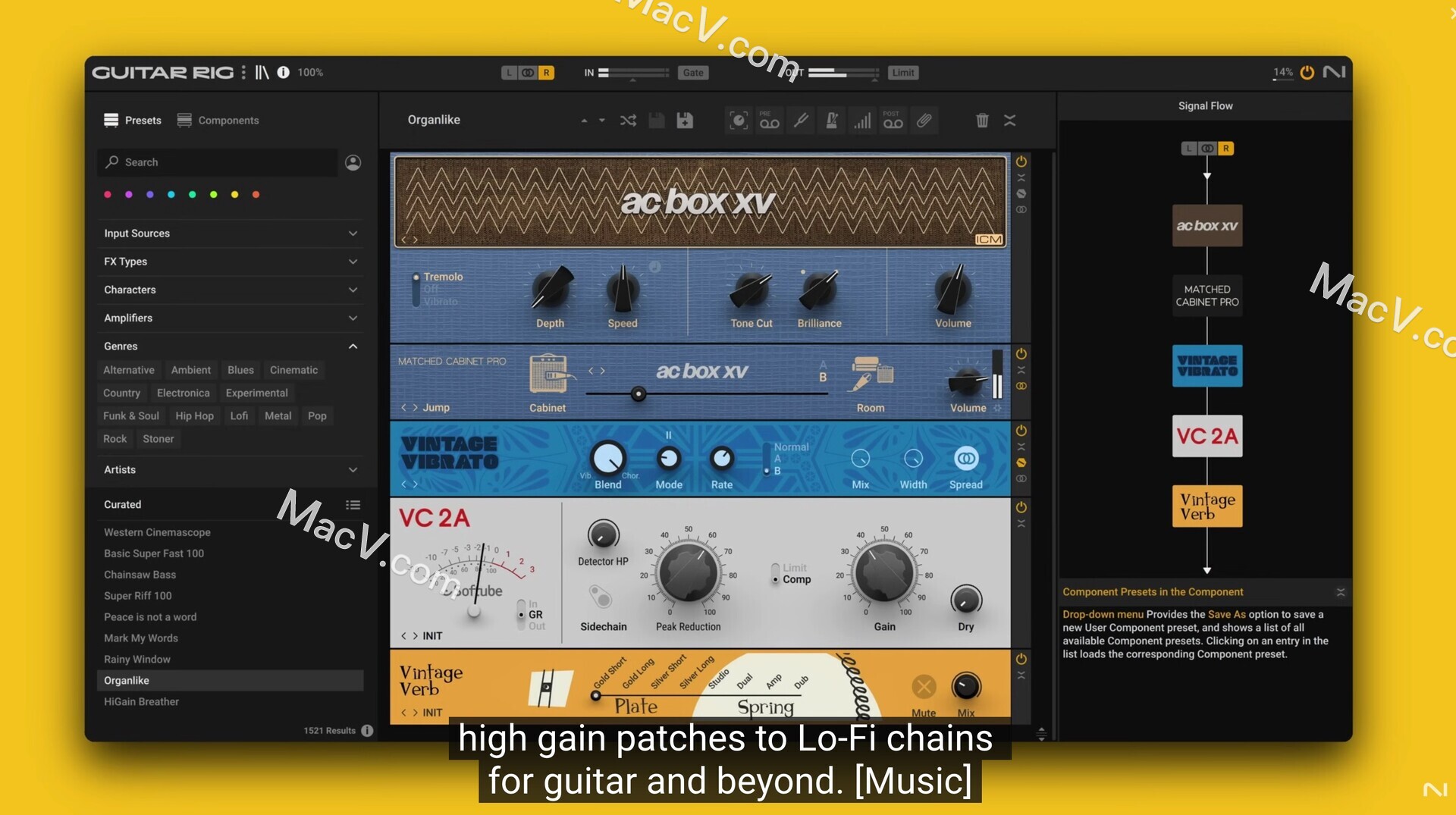  Guitar Rig 7 Pro Mac破解版-Native Instruments Guitar Rig 7 Pro for Mac(吉他贝斯效果器)下载