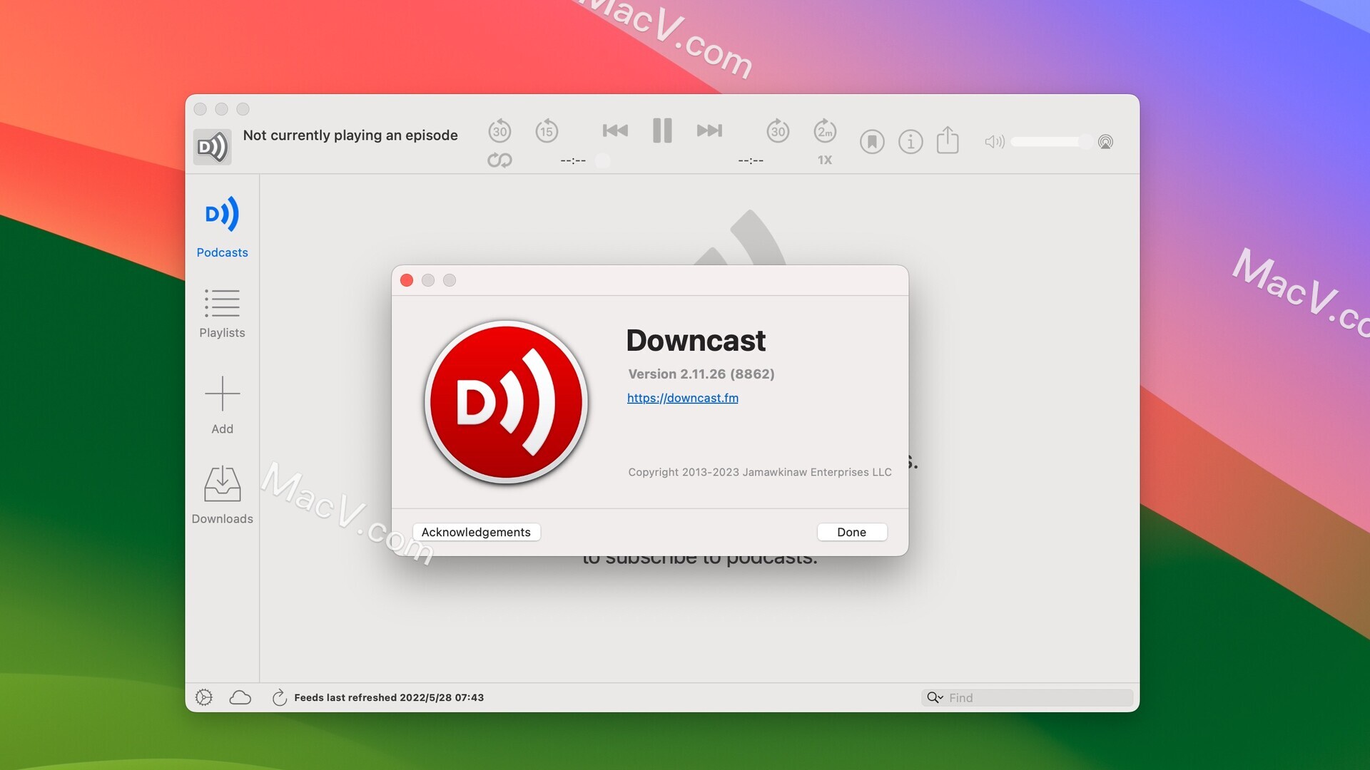 downcast mac破解版-Downcast for Mac(视频播客软件)下载