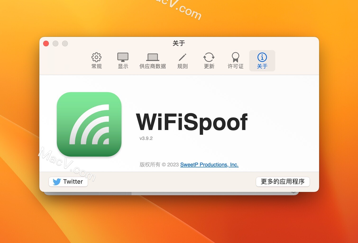 WiFiSpoof mac破解版-WiFiSpoof for Mac(wifi地址修改工具)下载