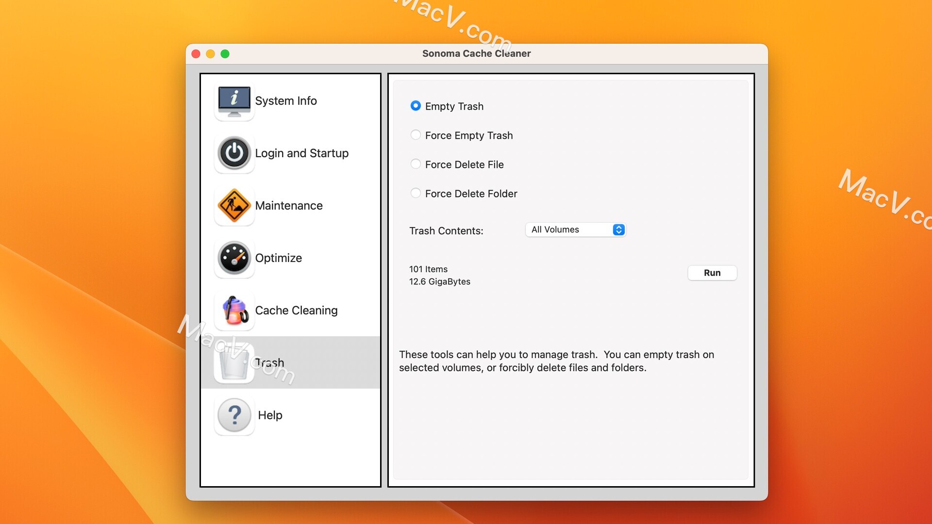 Sonoma Cache Cleaner Mac破解版下载-Sonoma Cache Cleaner for Mac(MacOS系统清理优化工具)