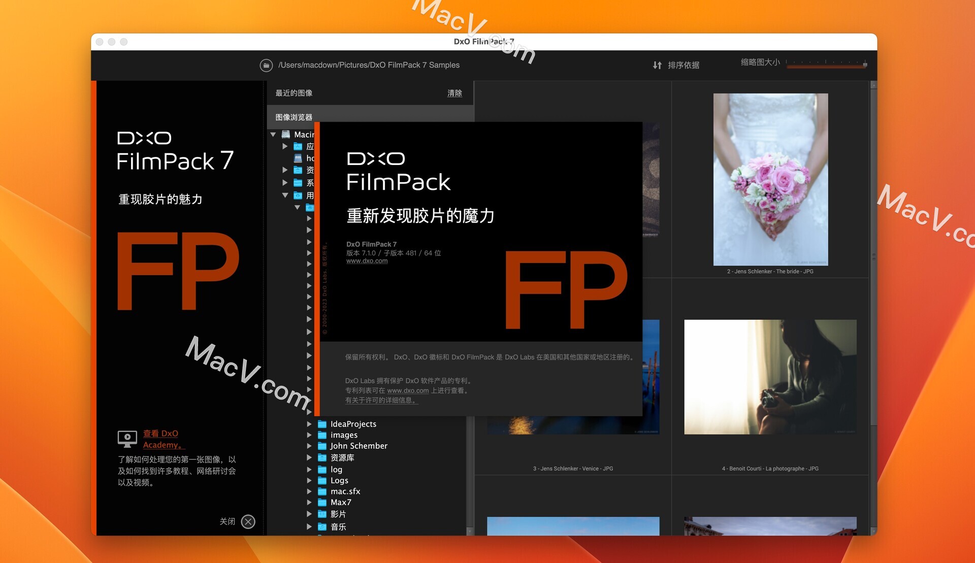 DxO FilmPack 7破解版下载-DxO FilmPack 7 for mac(胶片效果渲染工具)