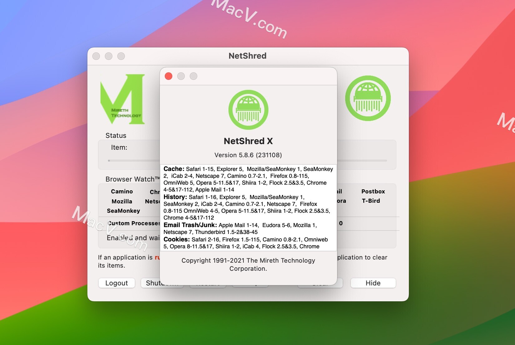 NetShred X mac破解版小猪-NetShred X for mac(mac缓存清理软件)下载