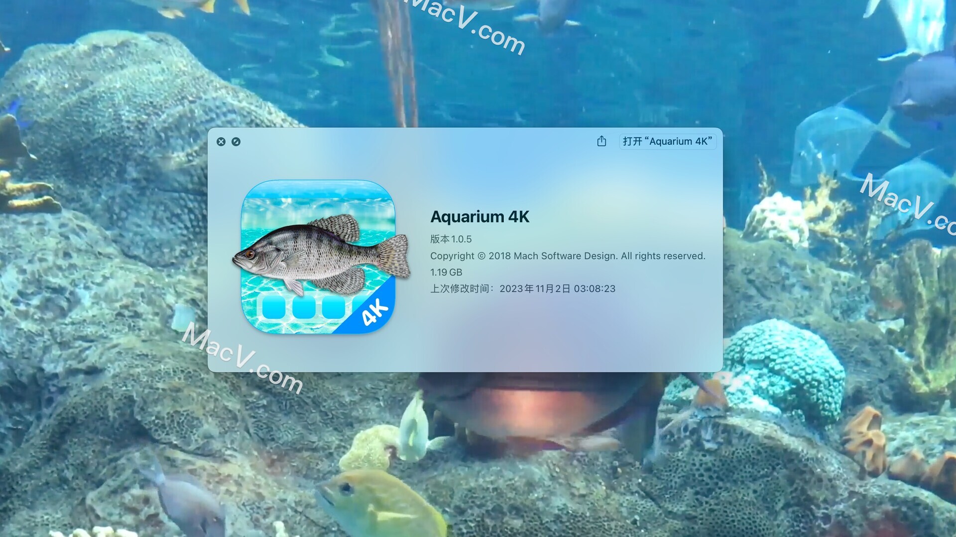 Aquarium 4K for Mac下载-Aquarium 4K for Mac(4K高清屏幕保护工具)