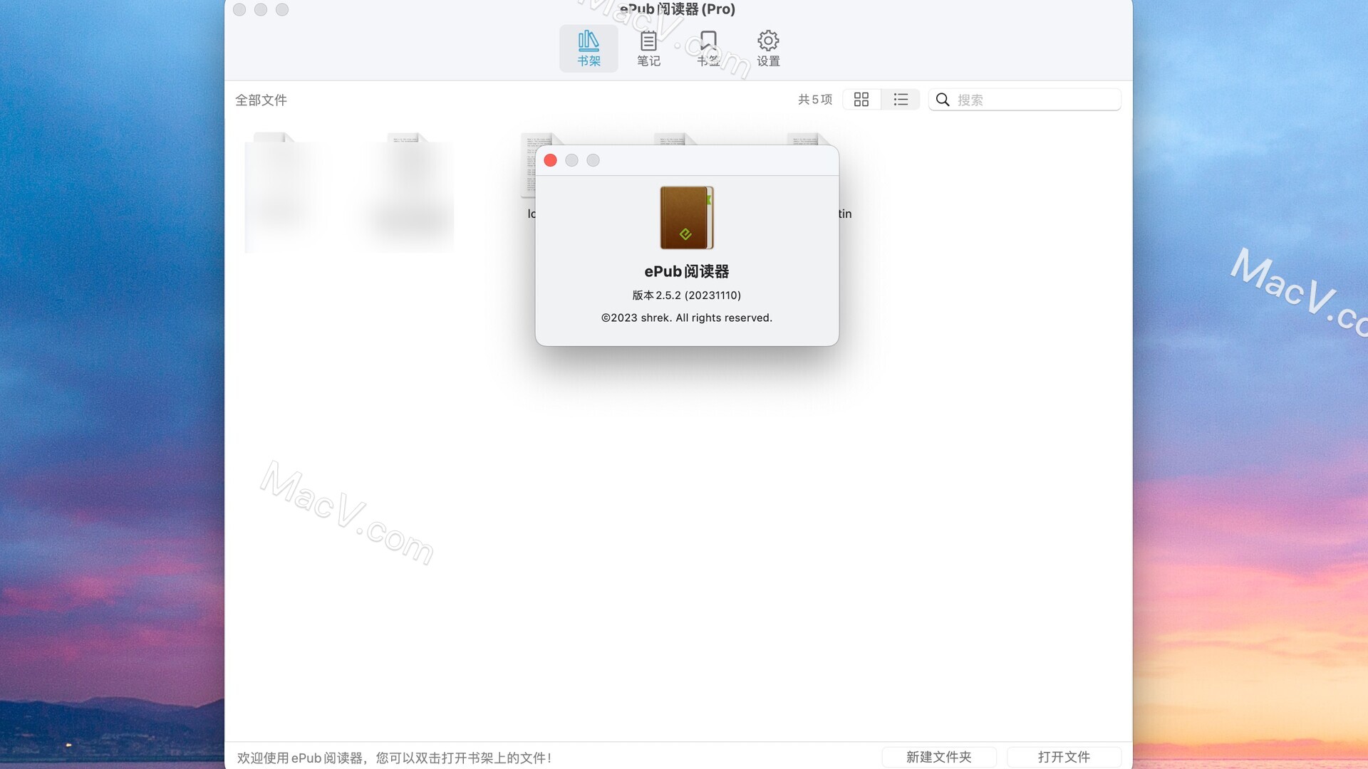 ePub阅读器下载-GM EPUB Reader Pro for mac(ePub阅读器) 