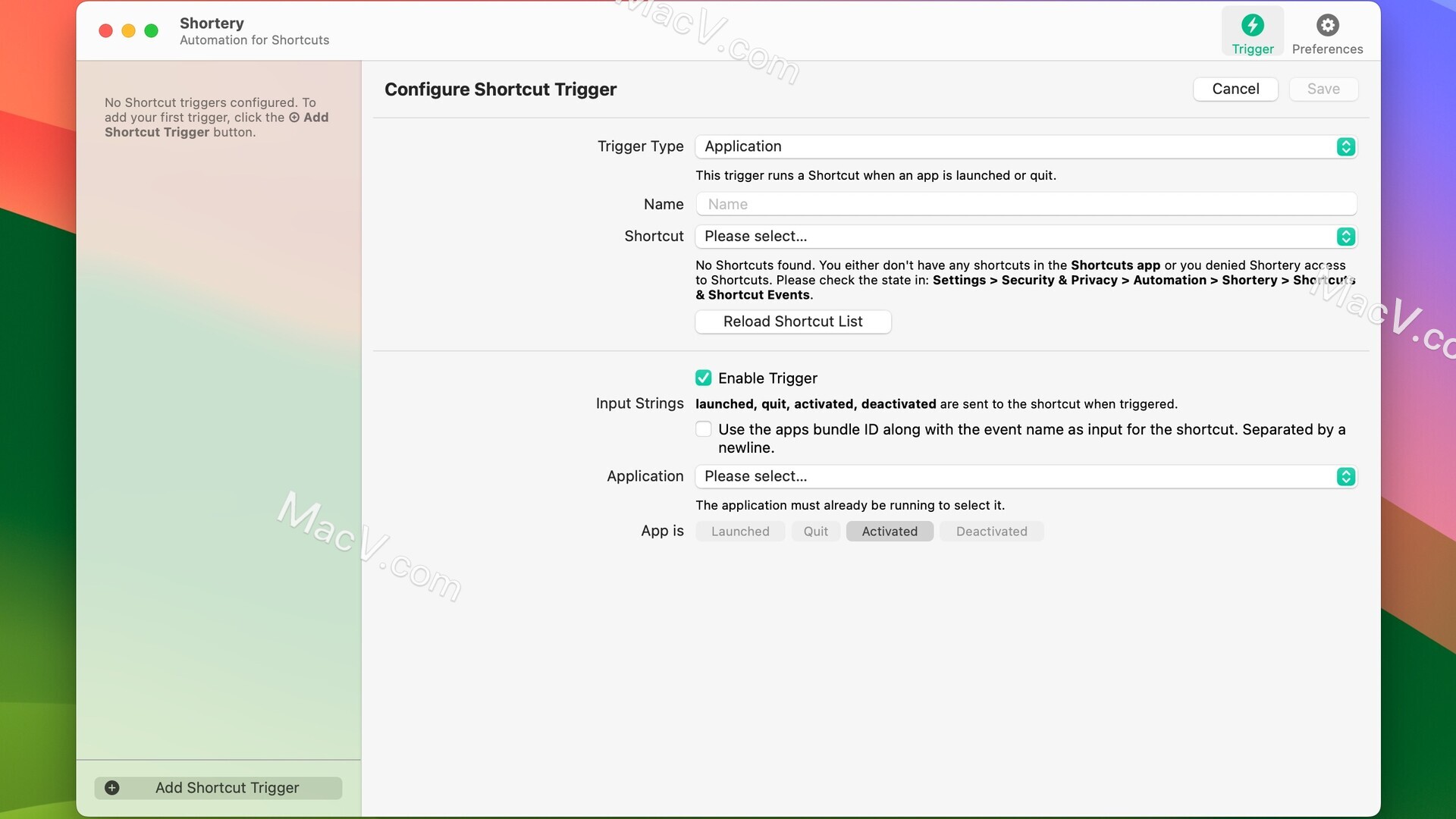 mac自动化脚本Shortery下载-Shortery for Mac (Mac快捷指令工具) 