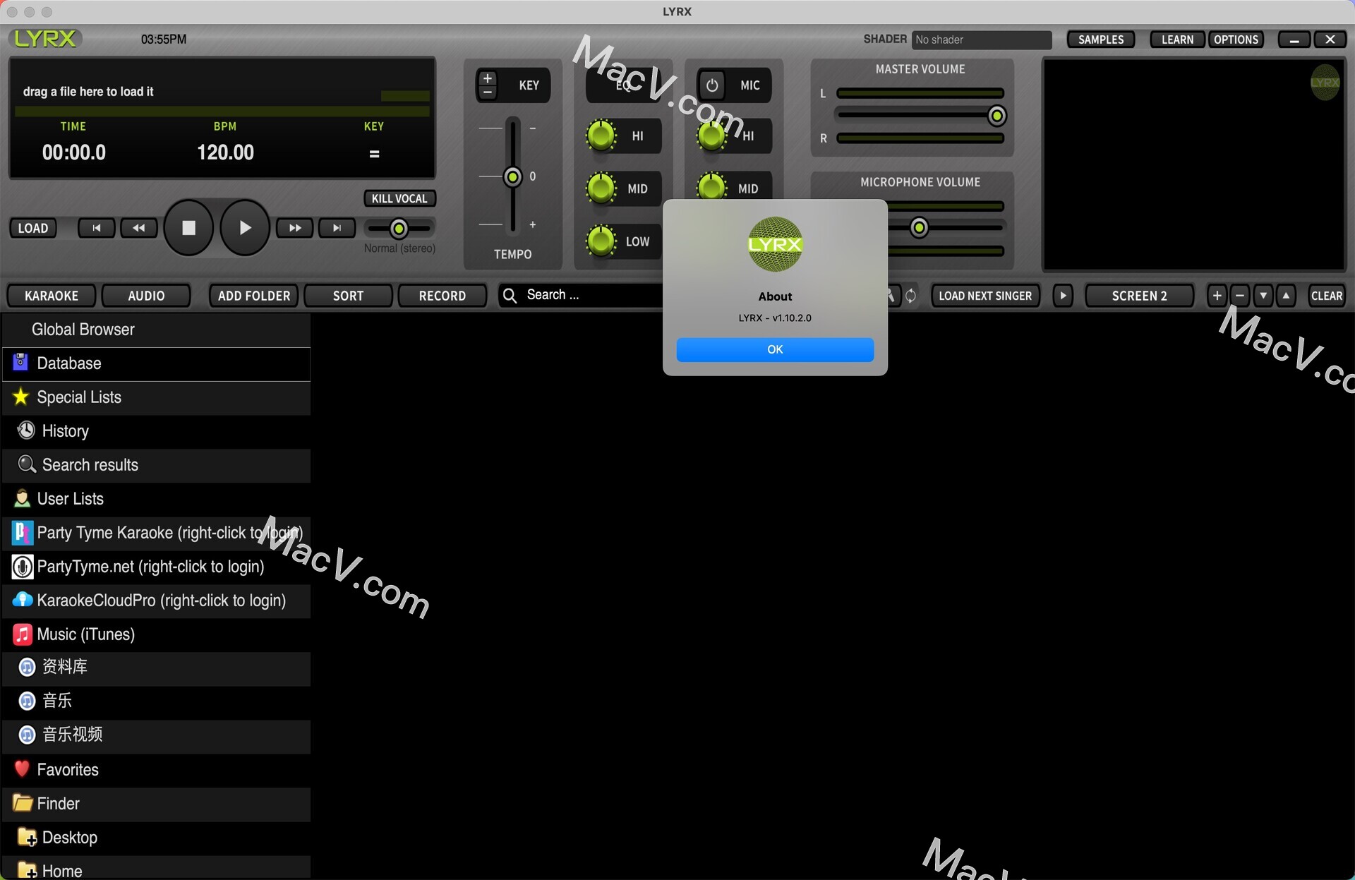 LYRX Mac破解版下载-PCDJ LYRX for Mac(专业DJ软件) 