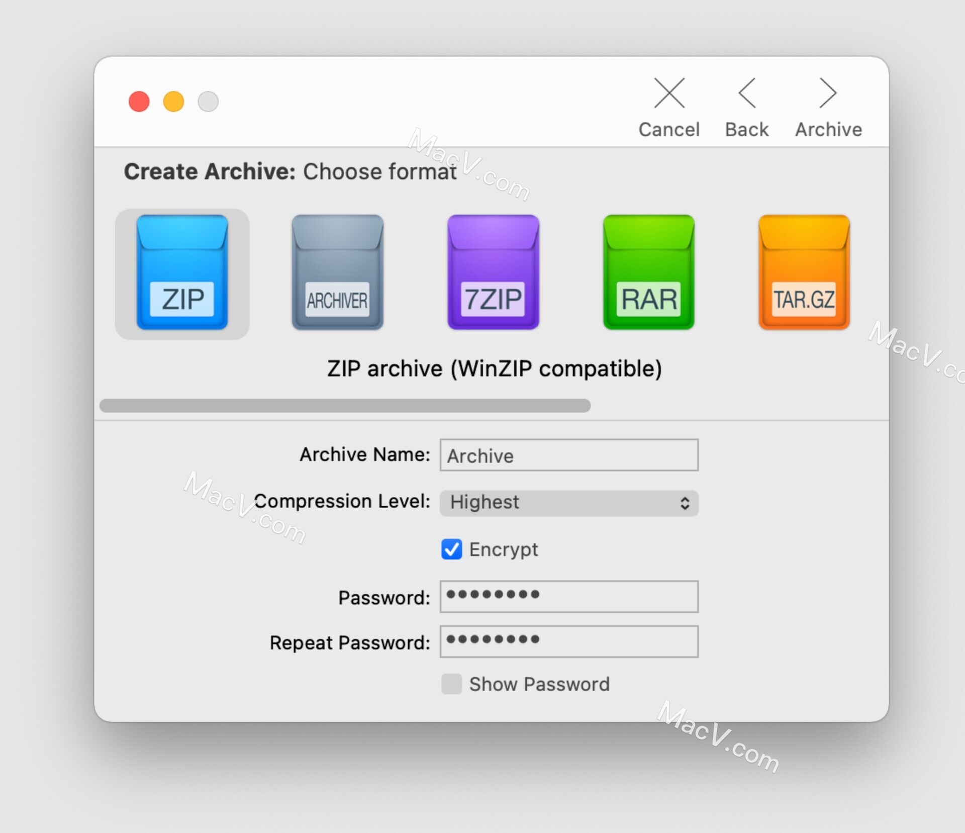 解压软件Archiver破解版-Archiver 4 for Mac(苹果Mac压缩解压工具) 下载