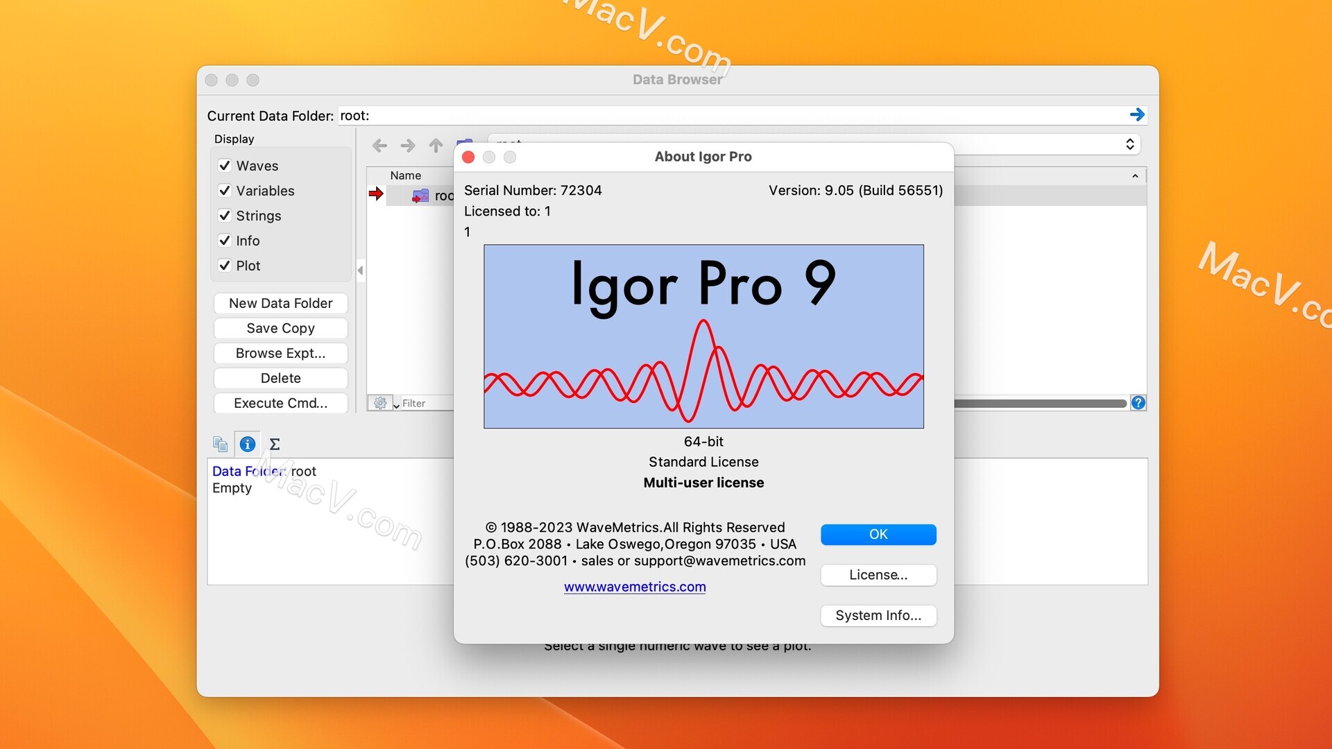 WaveMetrics Igor Pro 9 Mac破解版-WaveMetrics Igor Pro 9 for Mac(科学计算和数据分析软件)下载