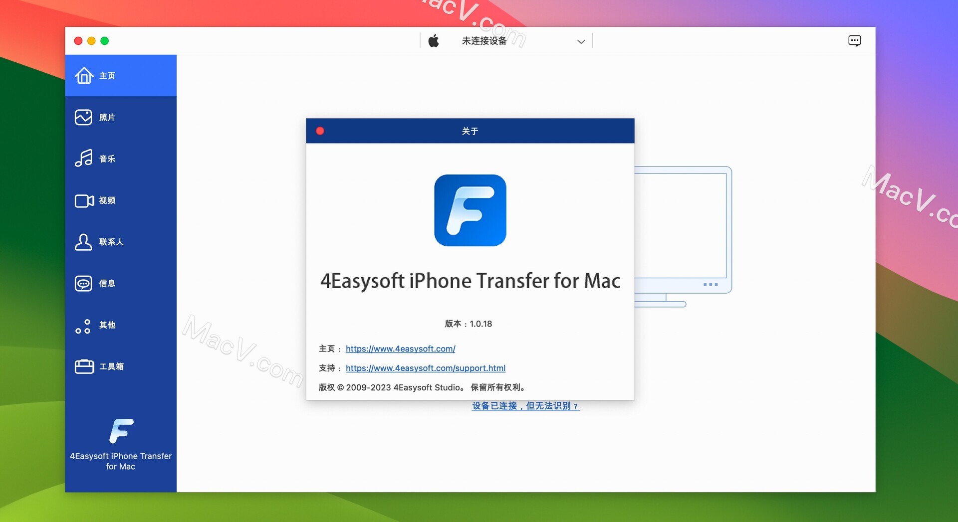 4Easysoft iPhone Transfer 激活版下载-4Easysoft iPhone Transfer for Mac(iPhone数据传输工具) 