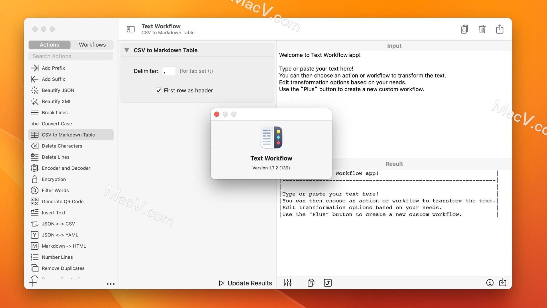 Text Workflow mac版-Text Workflow for mac(mac文本转换软件)下载