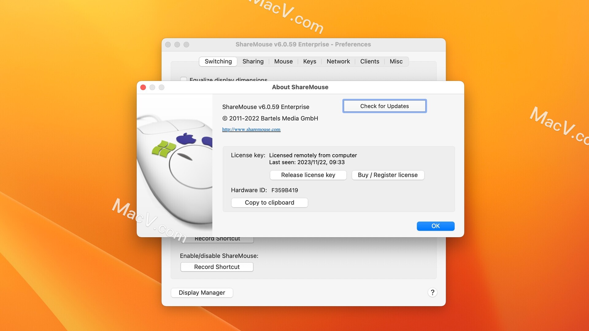 ShareMouse下载-ShareMouse for mac(鼠标键盘共享工具)