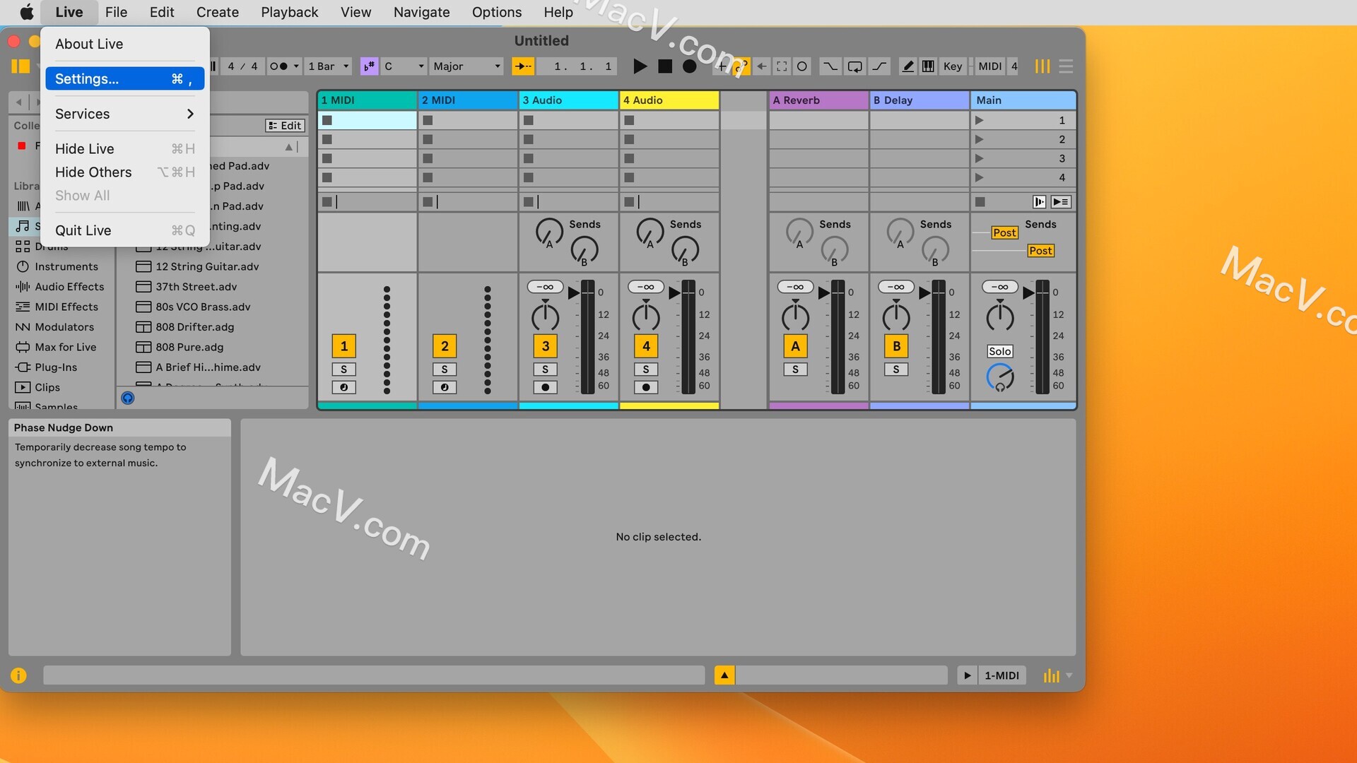 Ableton Live 12下载-Ableton Live 12 for mac(音乐制作工具)