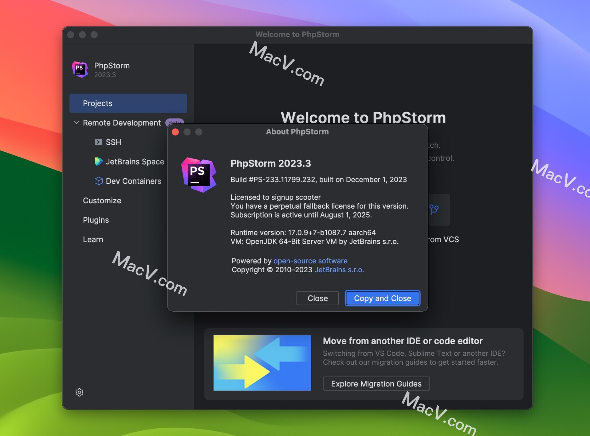 PhpStorm激活版下载-JetBrains PhpStorm 2023 for Mac(PHP集成开发)