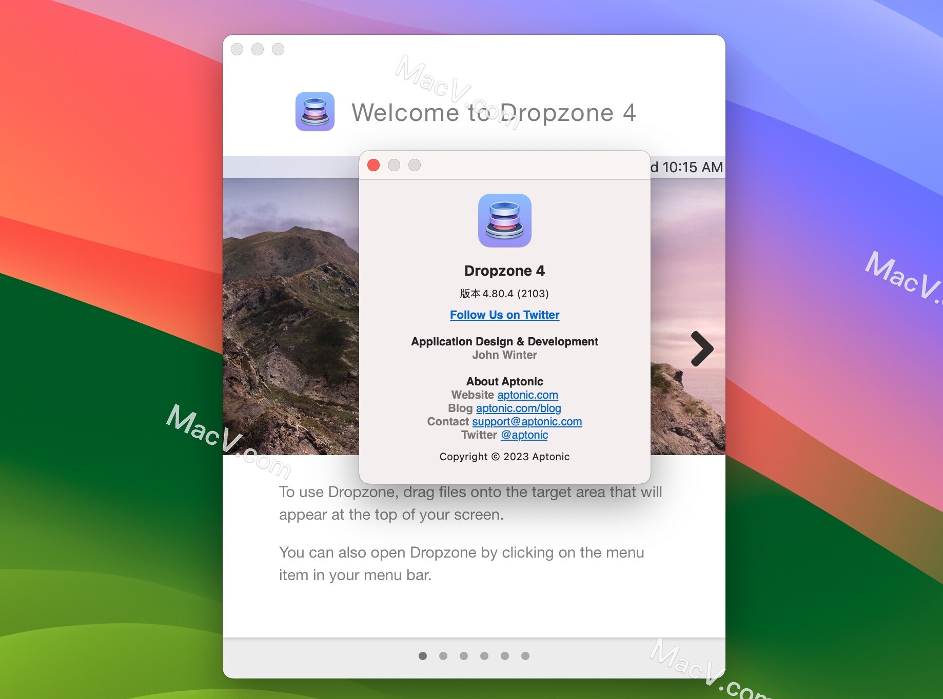 Dropzone 4 Mac破解版-Dropzone 4 for mac(文件拖拽增强工具)下载