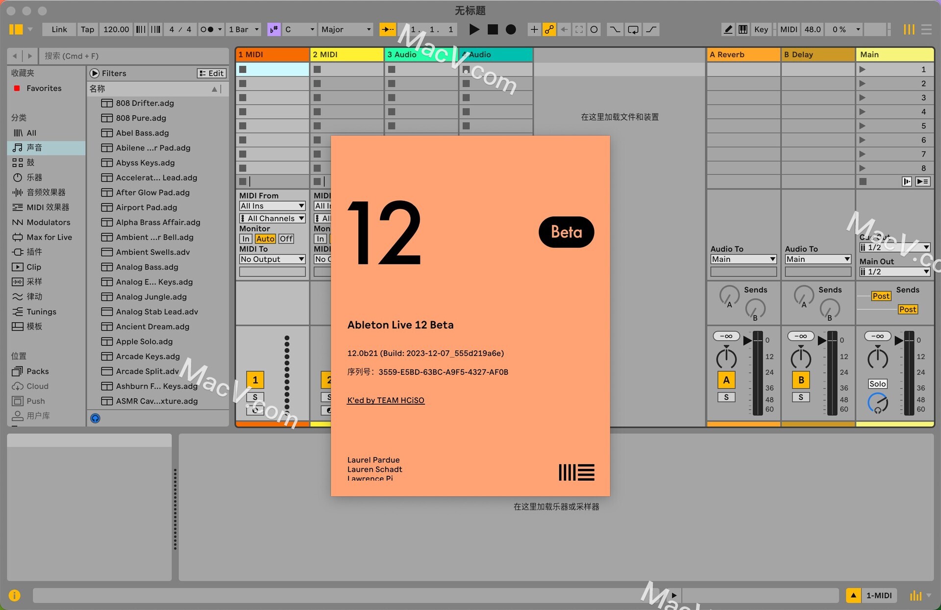 Ableton Live 12下载-Ableton Live 12 for mac(音乐制作工具)