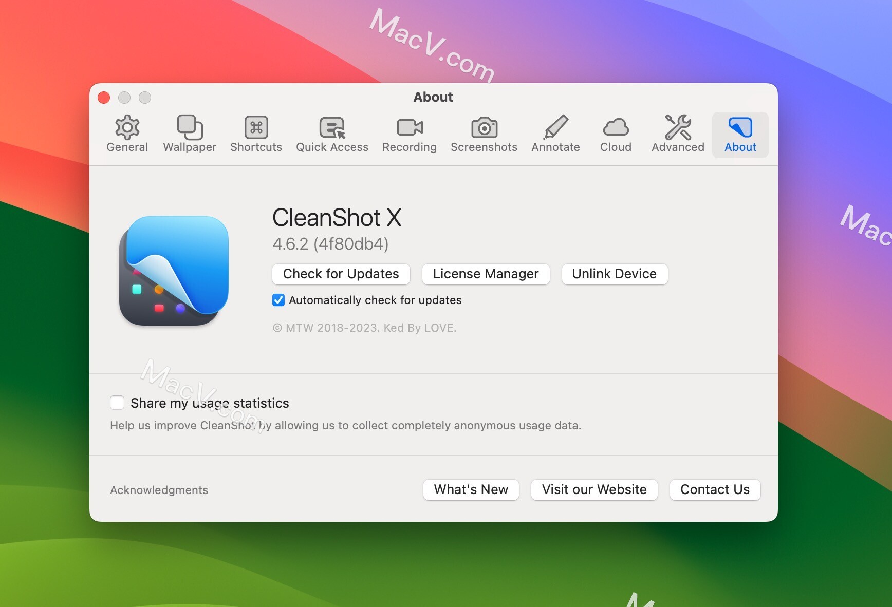 CleanShot X标注工具-CleanShot X for mac(录屏截图标注工具) 下载