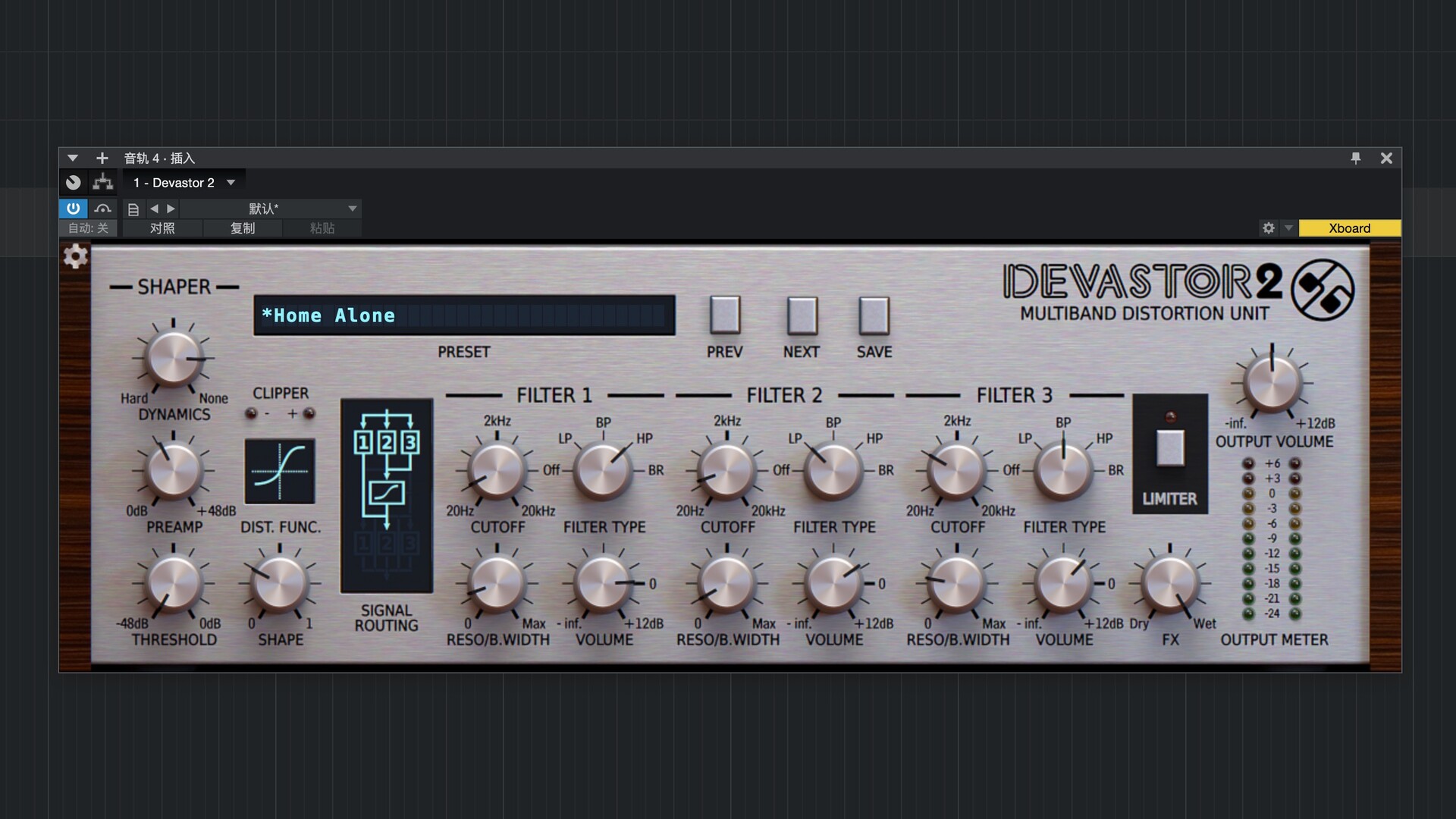 D16 Group Audio Software Devastor 2 for Mac(多频段失真单元插件) 