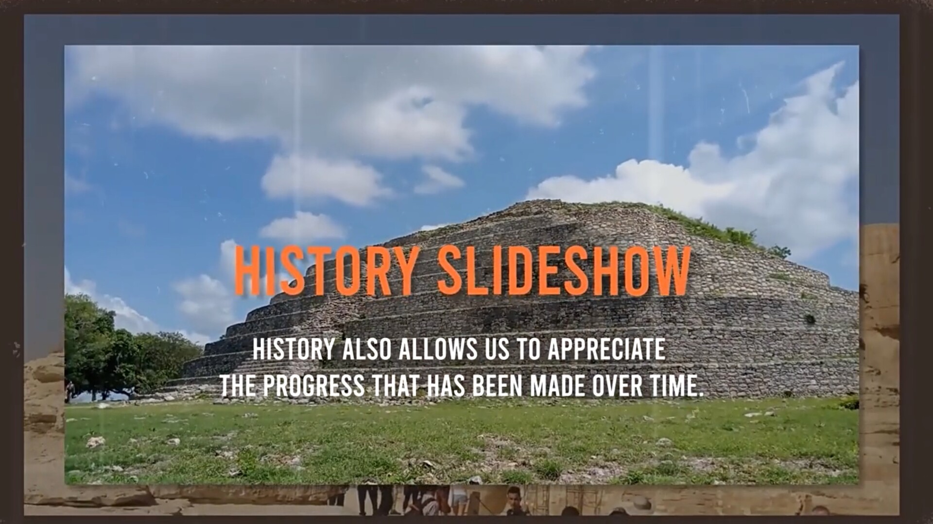 FCPX插件：时间线发展历程回顾展示动画 History Slideshow