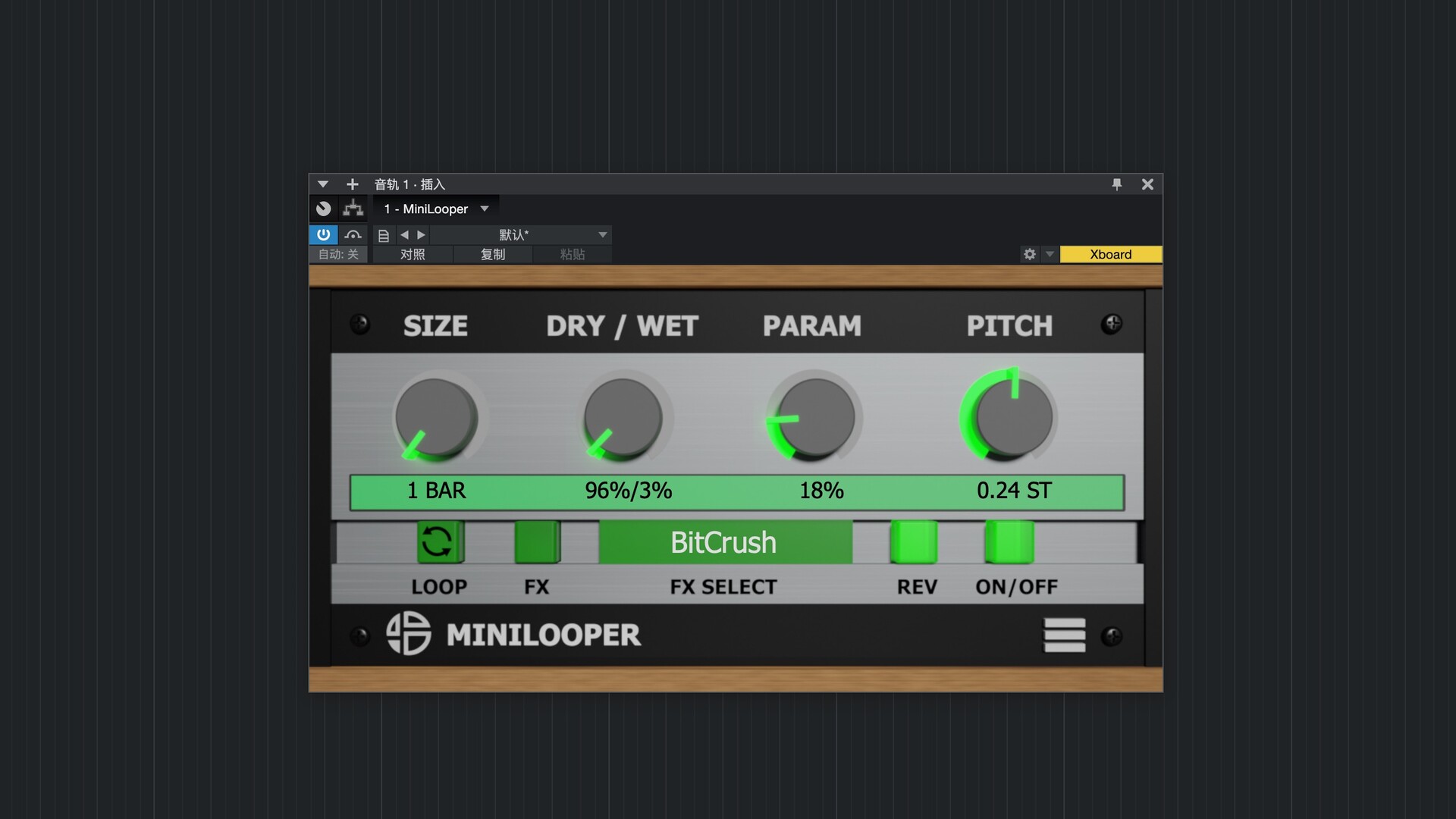 Audio Blast Mini Looper for Mac(实时音频循环插件)