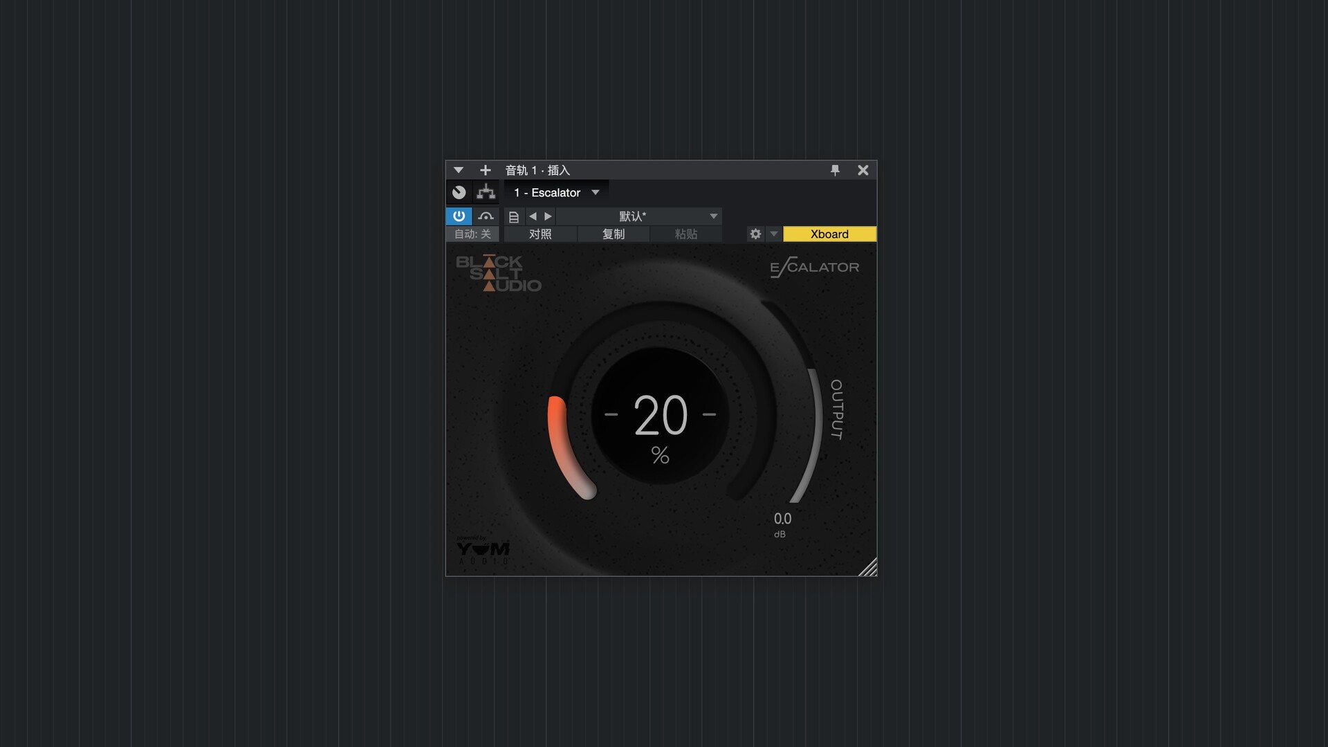 Black Salt Audio Escalator for Mac(音频处理插件)