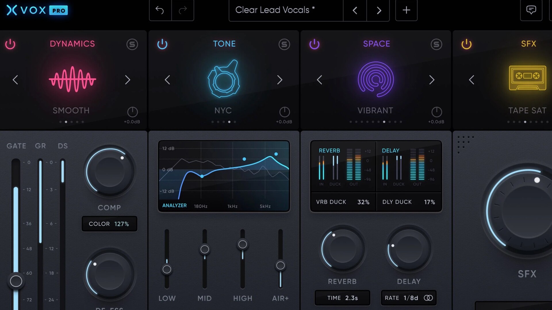 Nuro Audio Xvox Pro for mac(人声混音插件套件)