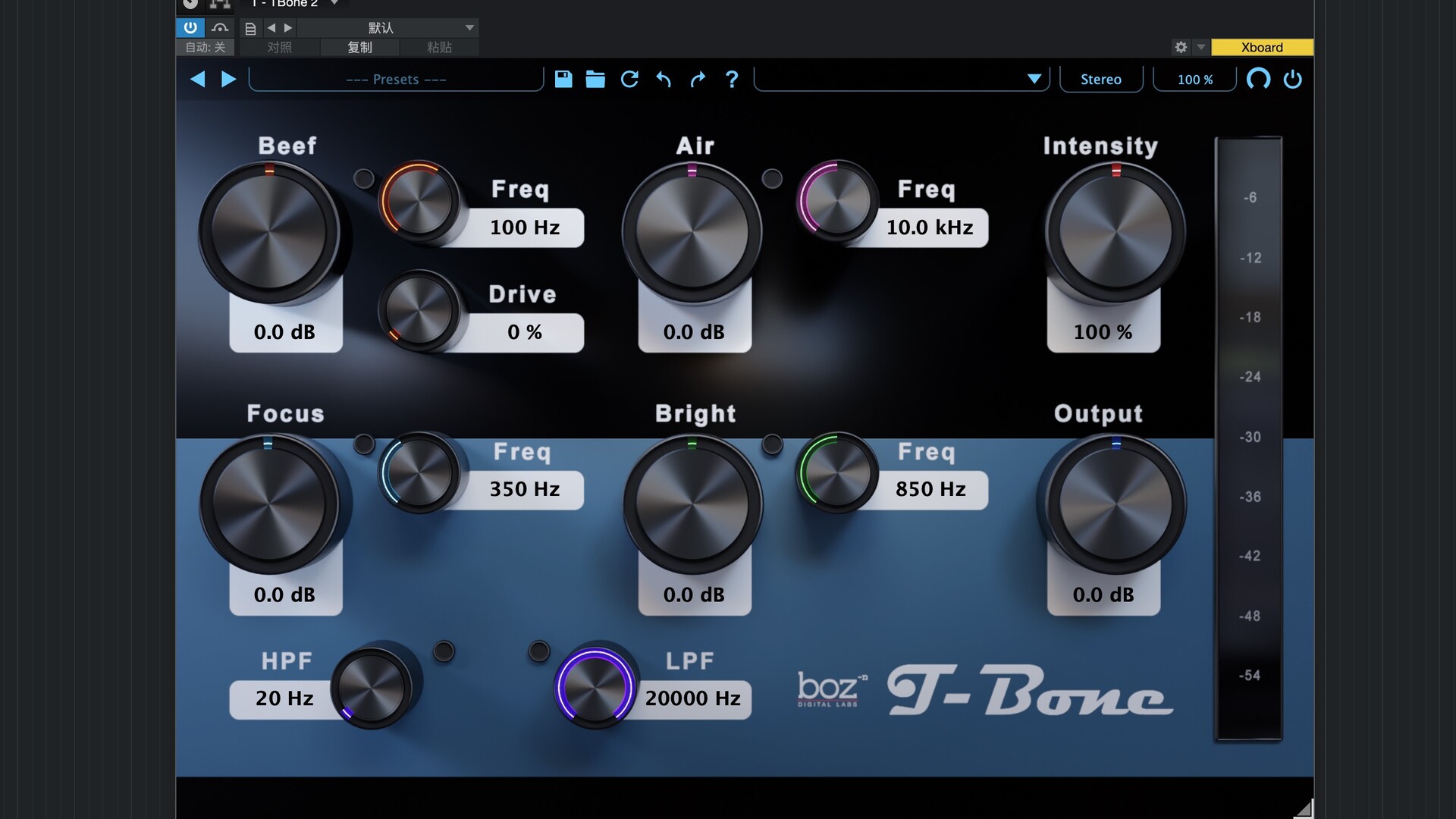 Boz Digital Labs T-Bone 2 for Mac(均衡器插件)